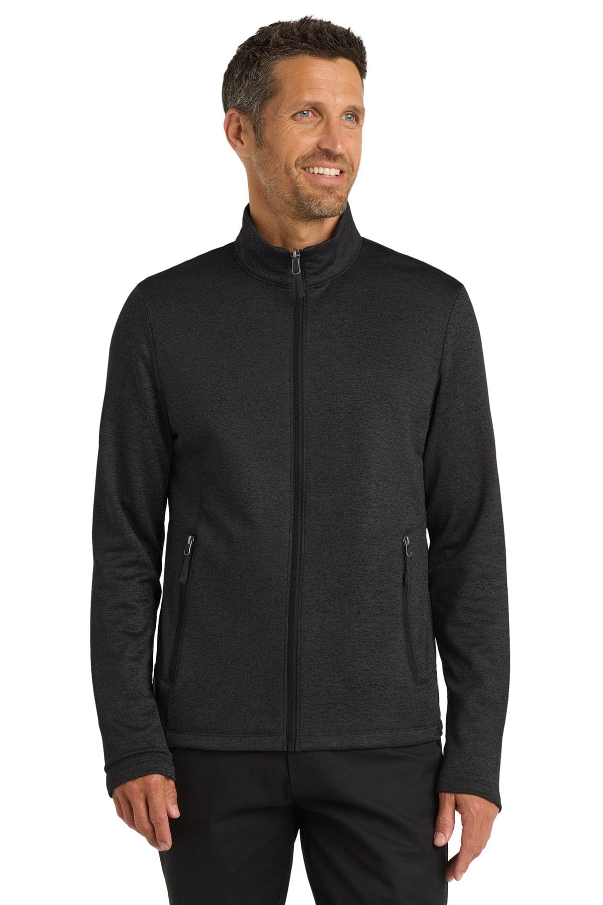 Port Authority Outerwear XS / Deep Black Heather Port Authority  ®  Collective Striated Fleece Jacket. F905
