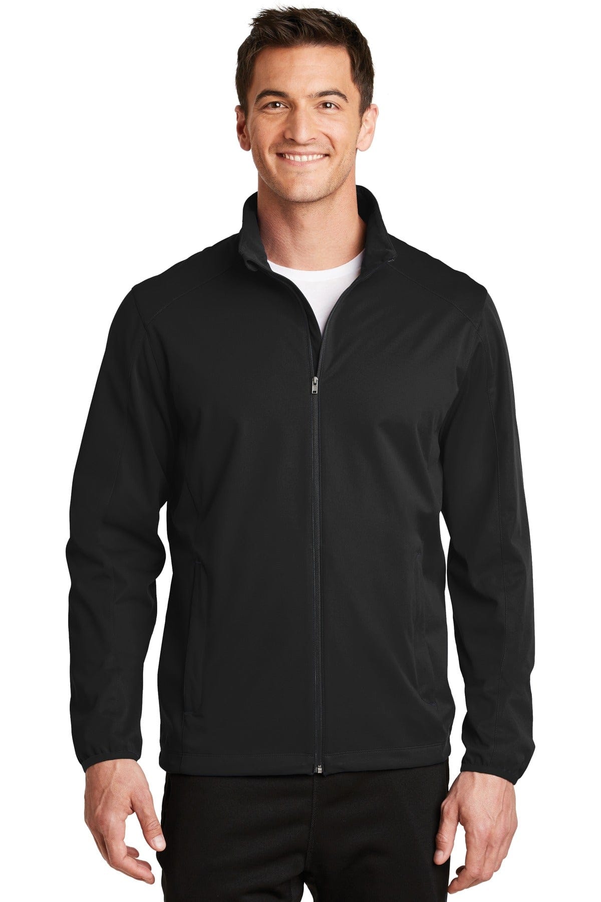 Port Authority Outerwear XS / Deep Black Port Authority Active Soft Shell Jacket. J717