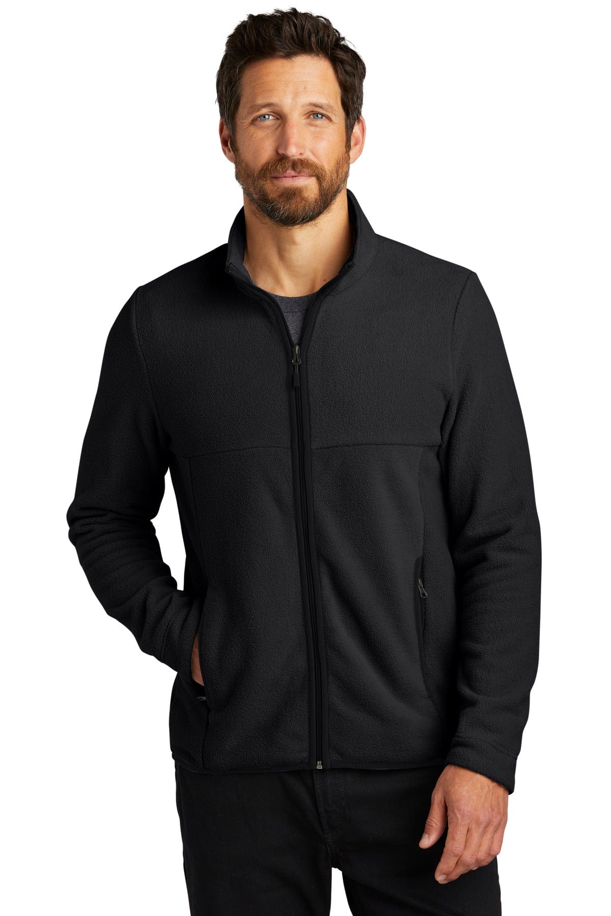 Port Authority Outerwear XS / Deep Black Port Authority F110: Connection Fleece Jacket