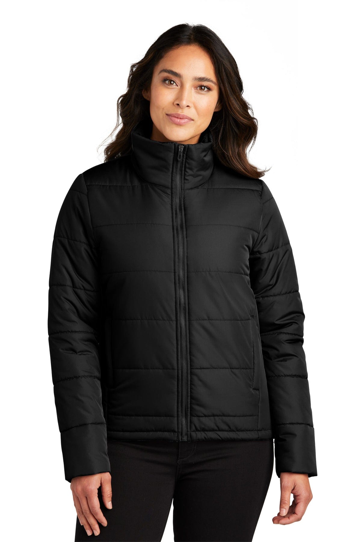 Port Authority Outerwear S / Deep Black Port Authority L852: Ladies Puffer Jacket