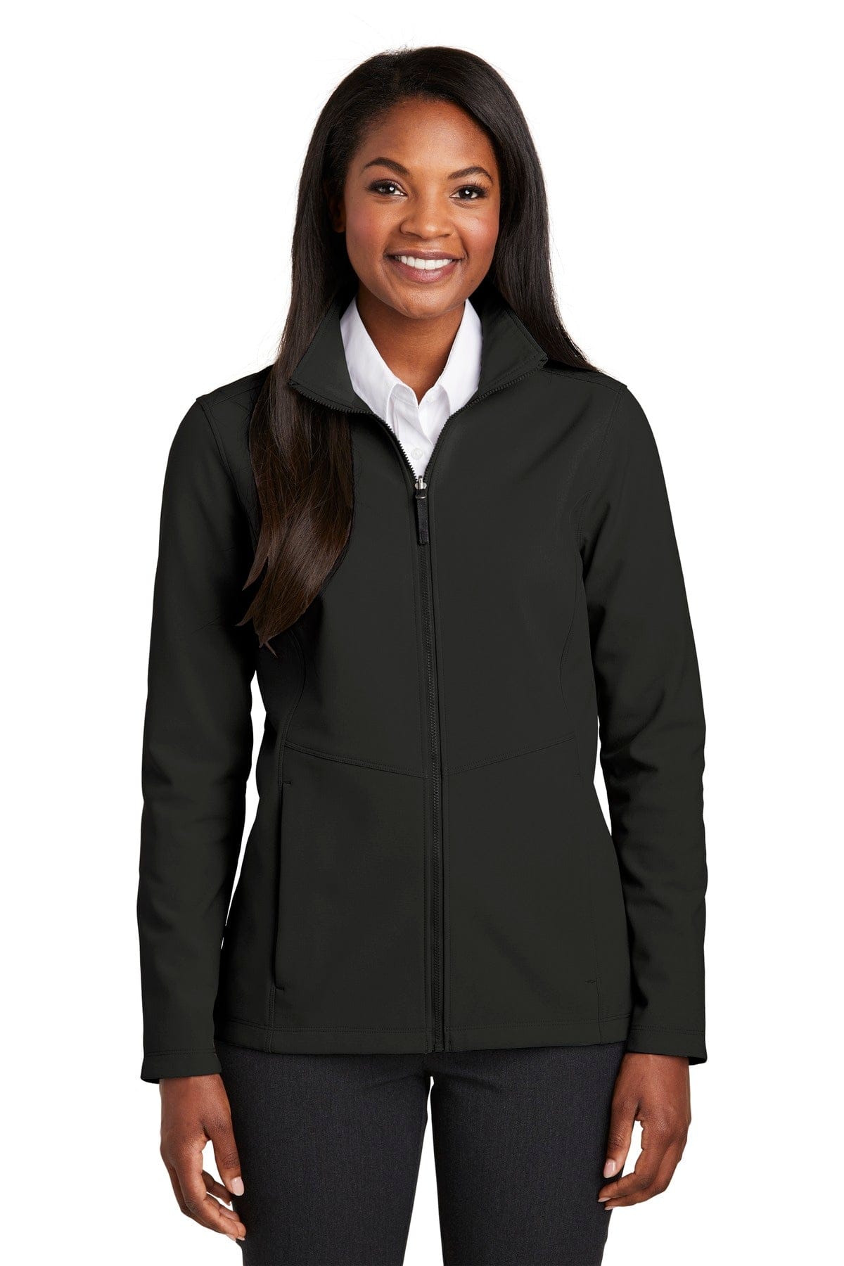 Port Authority Outerwear XS / Deep Black Port Authority Ladies Collective Soft Shell Jacket. L901