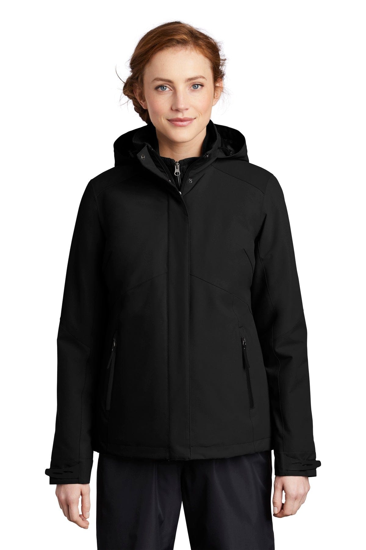 Port Authority Outerwear XS / Deep Black Port Authority  ®  Ladies Insulated Waterproof Tech Jacket L405