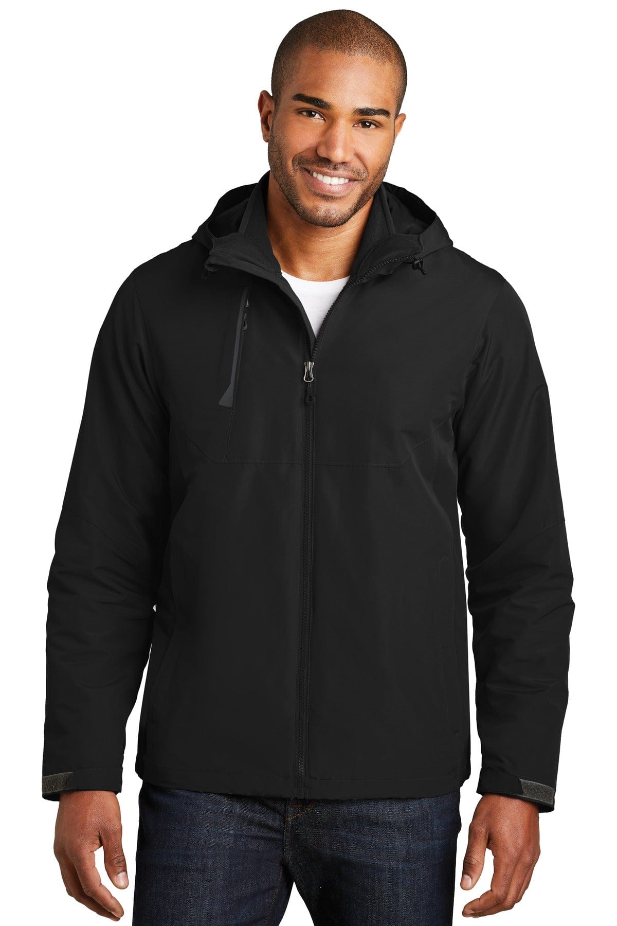 Port Authority Outerwear XS / Deep Black Port Authority®  Merge 3-in-1 Jacket. J338