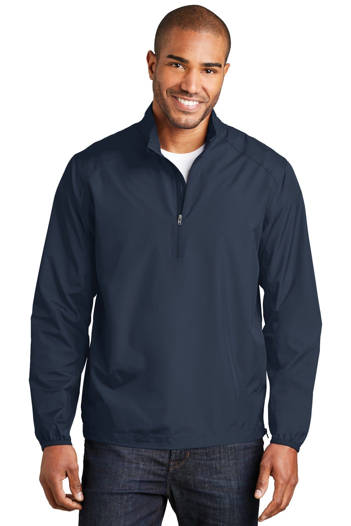 Port Authority Outerwear XS / Dress Blue Navy Port Authority J343: Half Zip Pullover