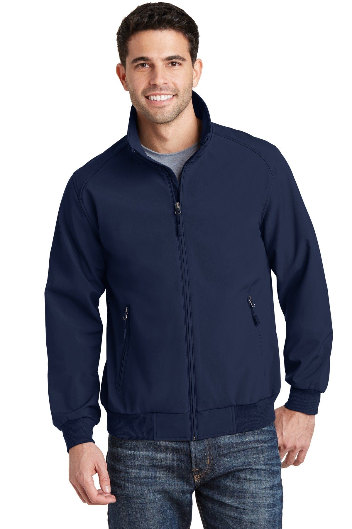 Port Authority Outerwear XS / Dress Blue Navy Port Authority®  Soft Shell Bomber Jacket. J337