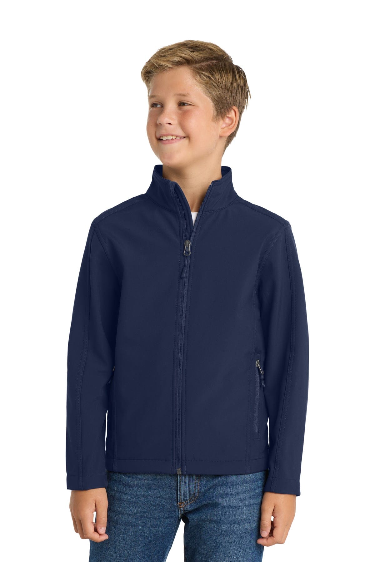 Port Authority Outerwear XS / Dress Blue Navy Port Authority ®  Youth Core Soft Shell Jacket. Y317
