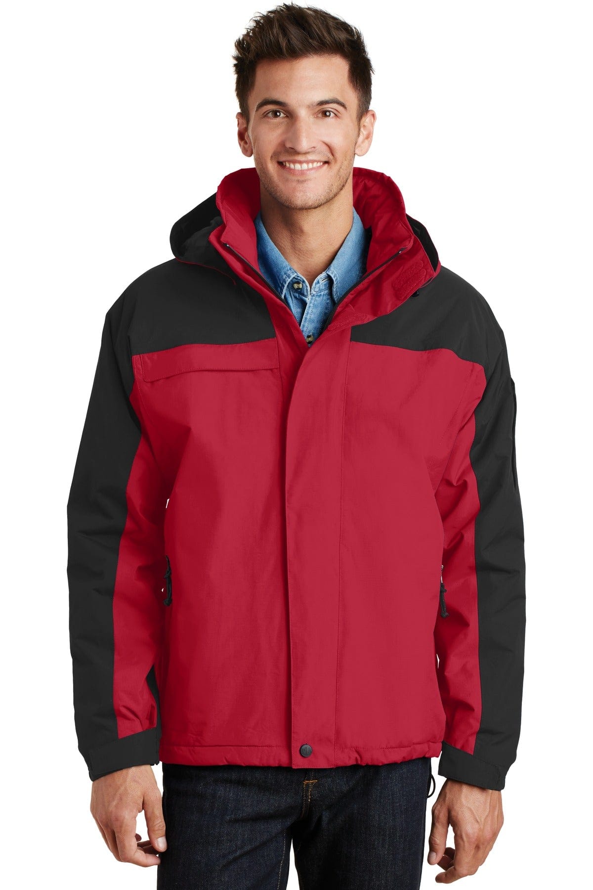 Port Authority Outerwear XS / Engine Red/ Black Port Authority Nootka Jacket. J792