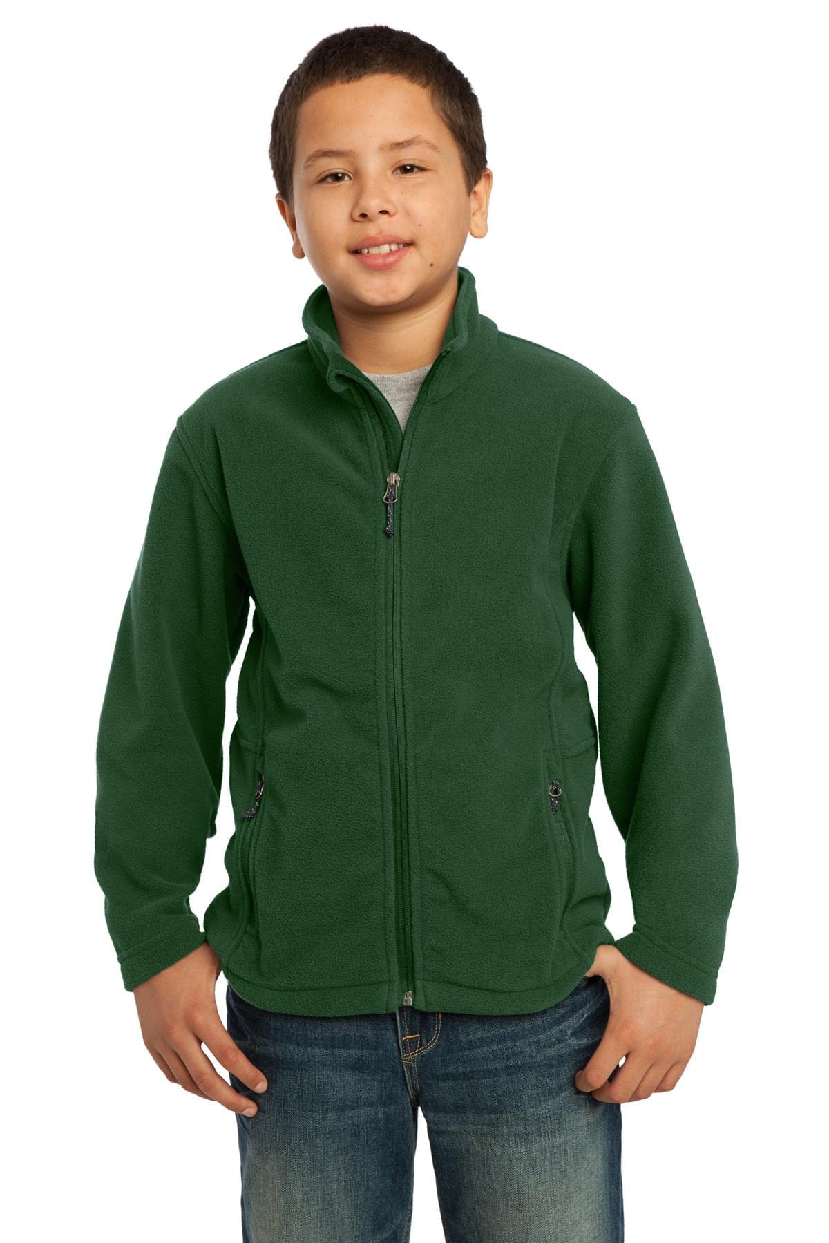 Port Authority Outerwear XS / Forest Green Port Authority Youth Value Fleece Jacket. Y217