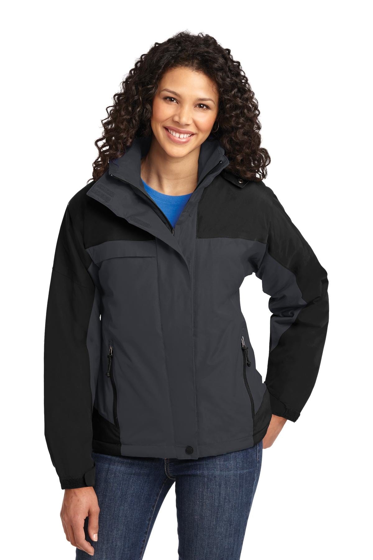 Port Authority Outerwear XS / Graphite/ Black Port Authority ®  Ladies Nootka Jacket.  L792