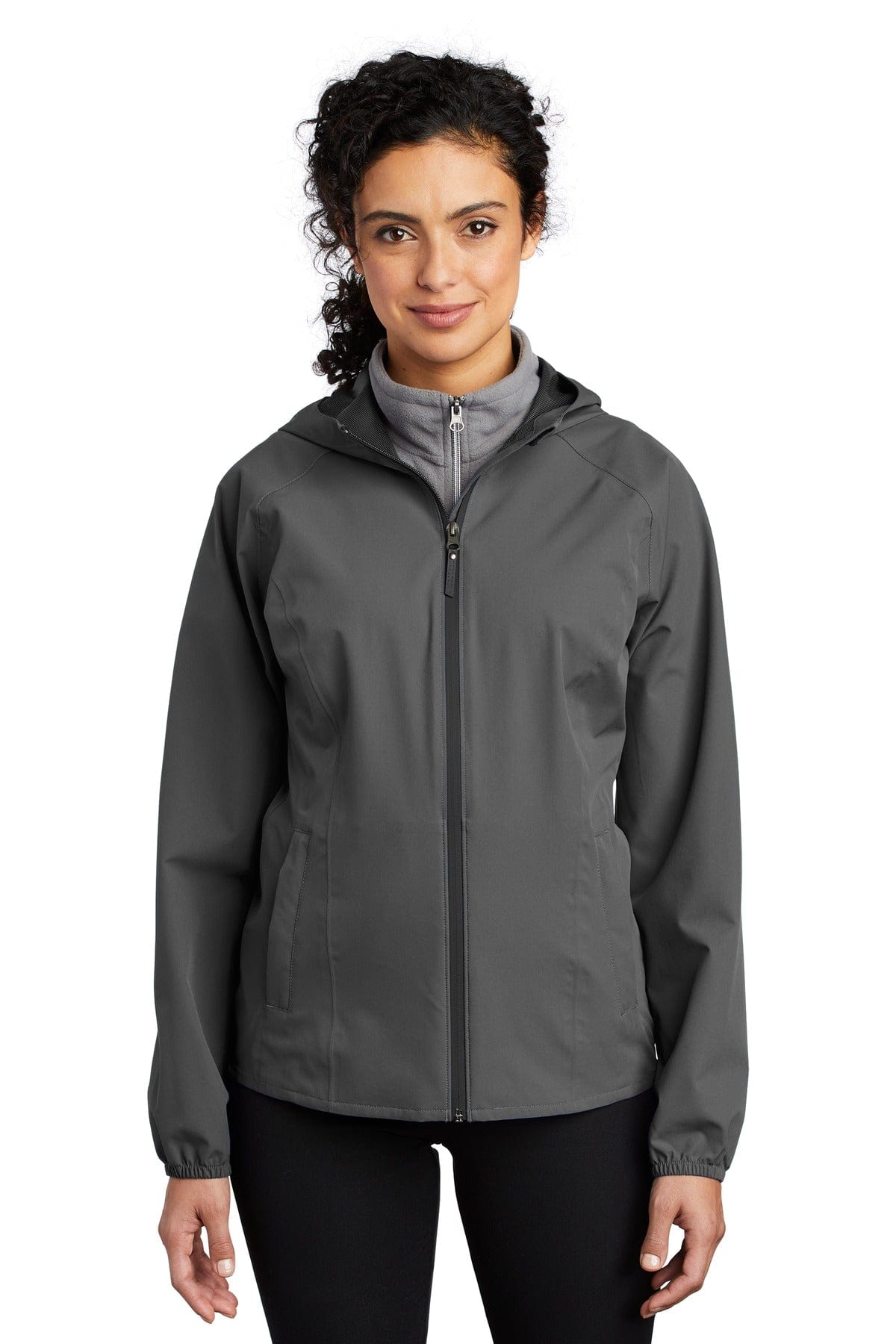 Port Authority Outerwear XS / Graphite Port Authority  ®  Ladies Essential Rain Jacket L407