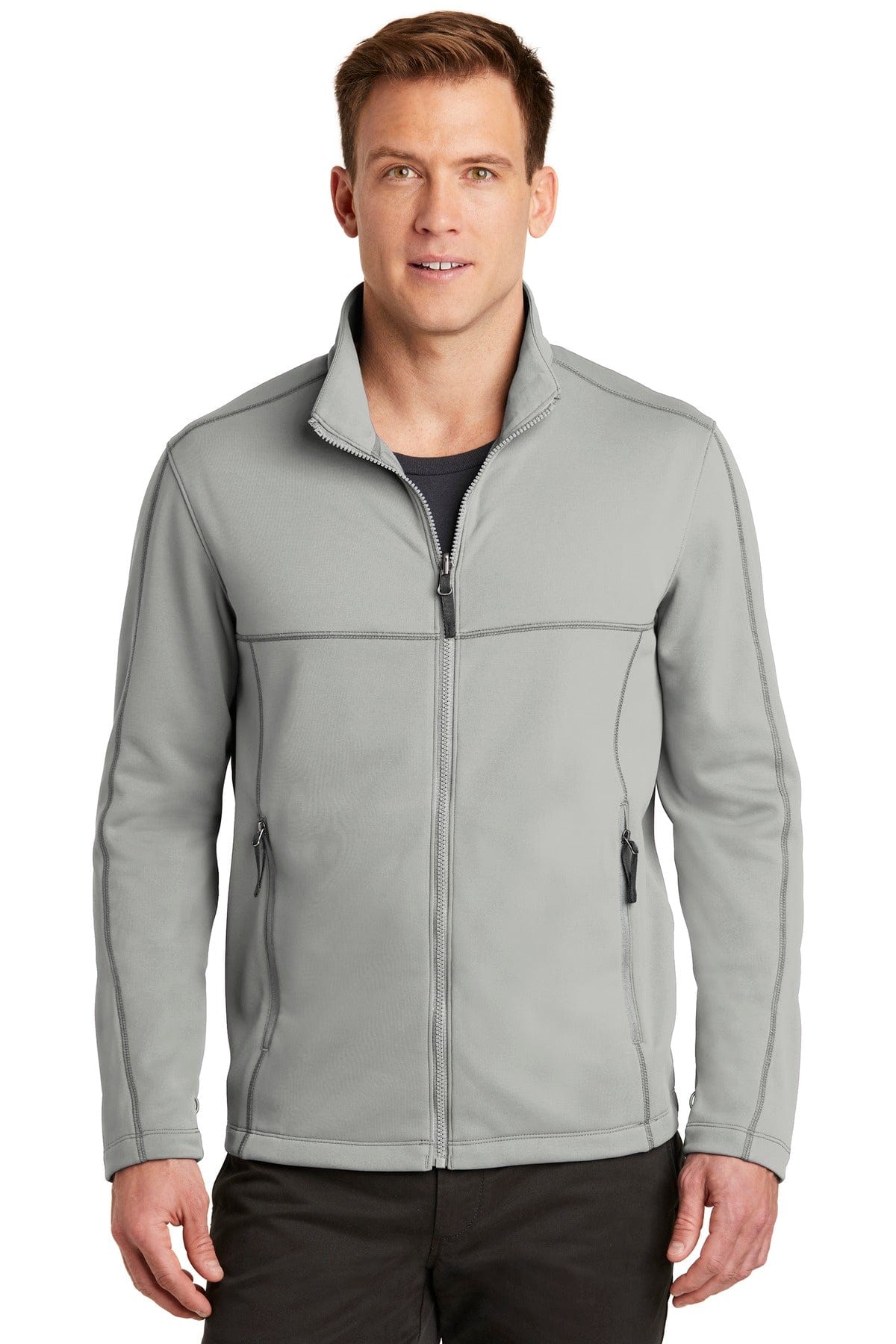 Port Authority Outerwear XS / Gusty Grey Port Authority Collective Smooth Fleece Jacket. F904