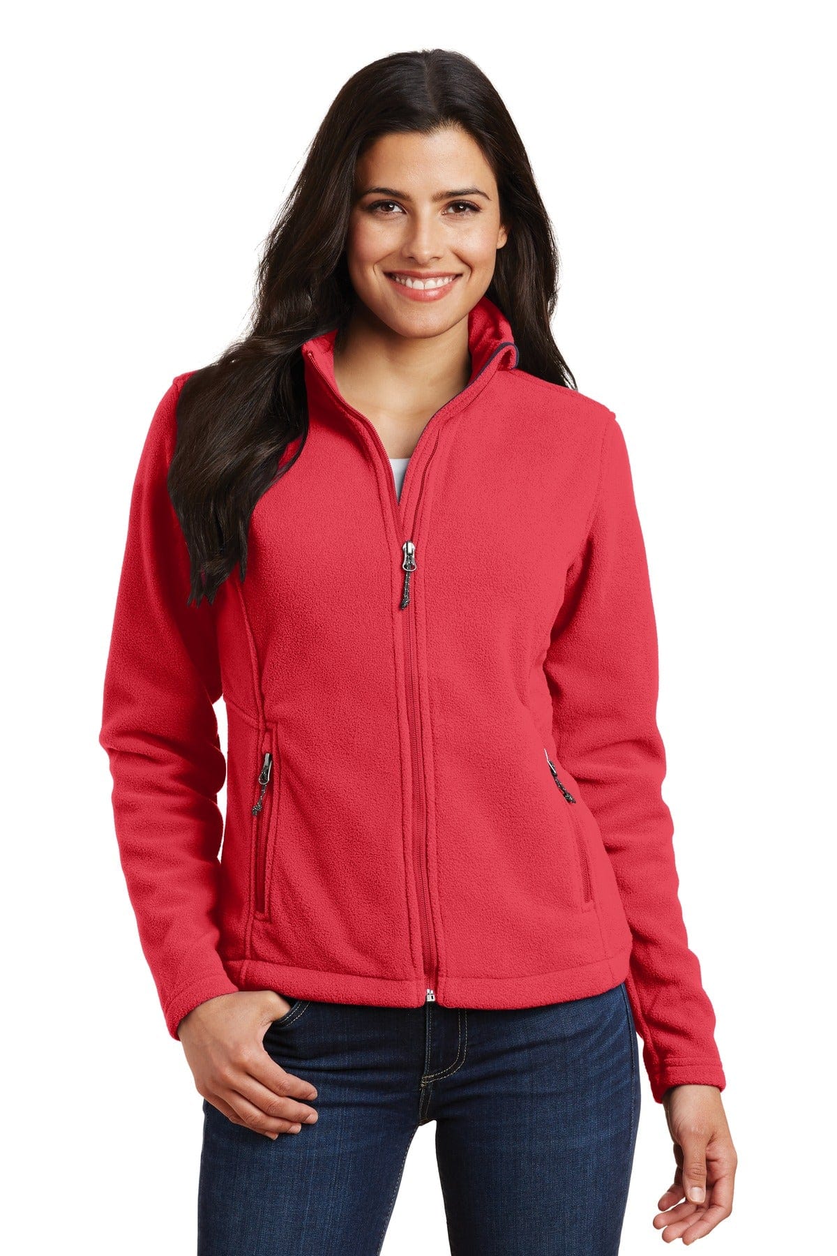 Port Authority Outerwear XS / Hibiscus Port Authority ®  Ladies Value Fleece Jacket. L217