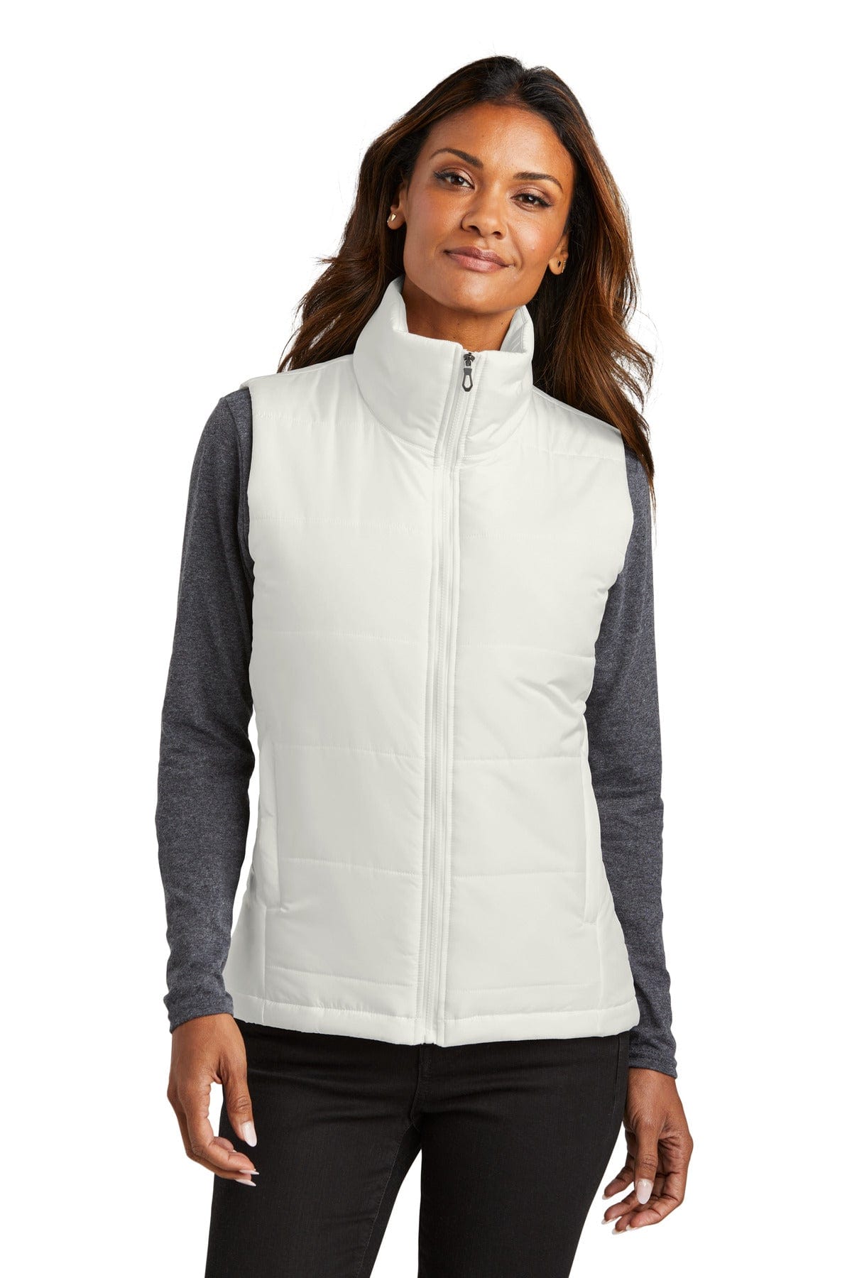 Port Authority Outerwear XL / Marshmallow Port Authority L853: Ladies Puffer Vest