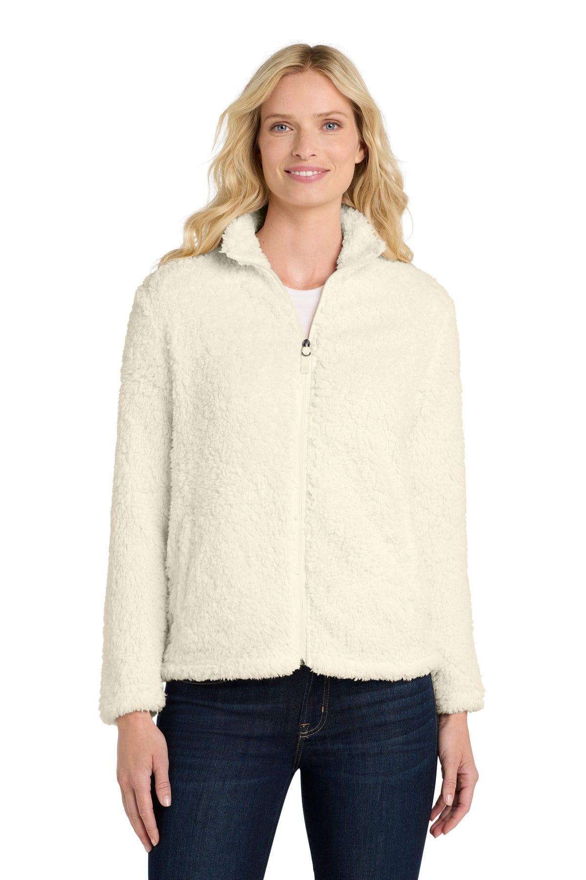 Port Authority Outerwear XS / Marshmallow Port Authority  ®  Ladies Cozy Fleece Jacket. L131