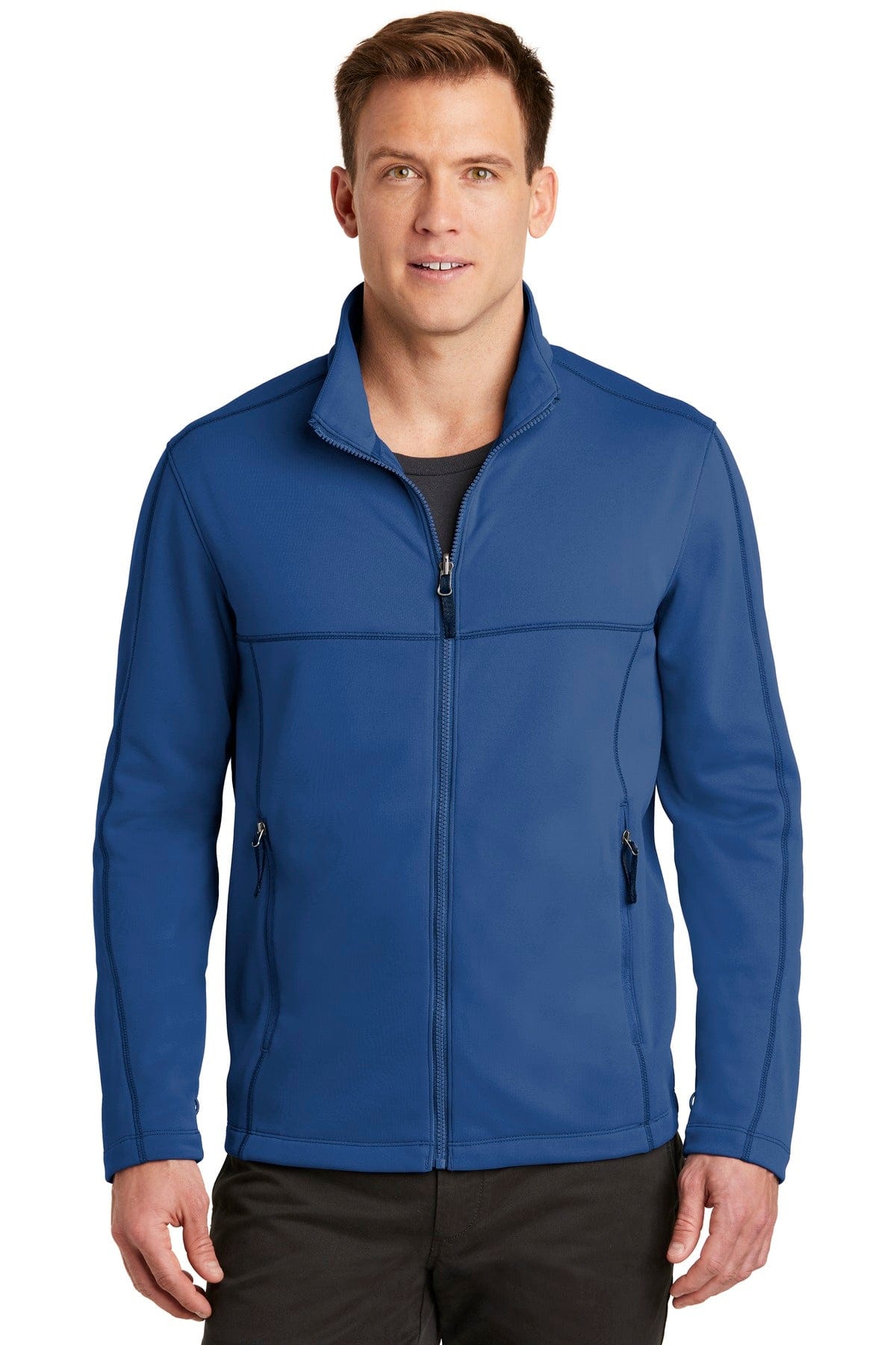 Port Authority Outerwear XS / Night Sky Blue Port Authority Collective Smooth Fleece Jacket. F904