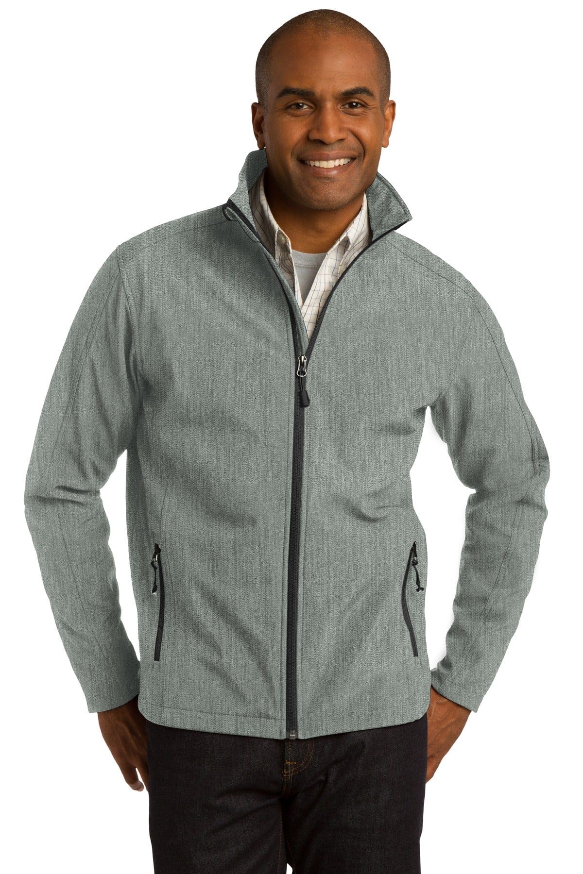Port Authority Outerwear XS / Pearl Grey Heather Port Authority®  Core Soft Shell Jacket. J317
