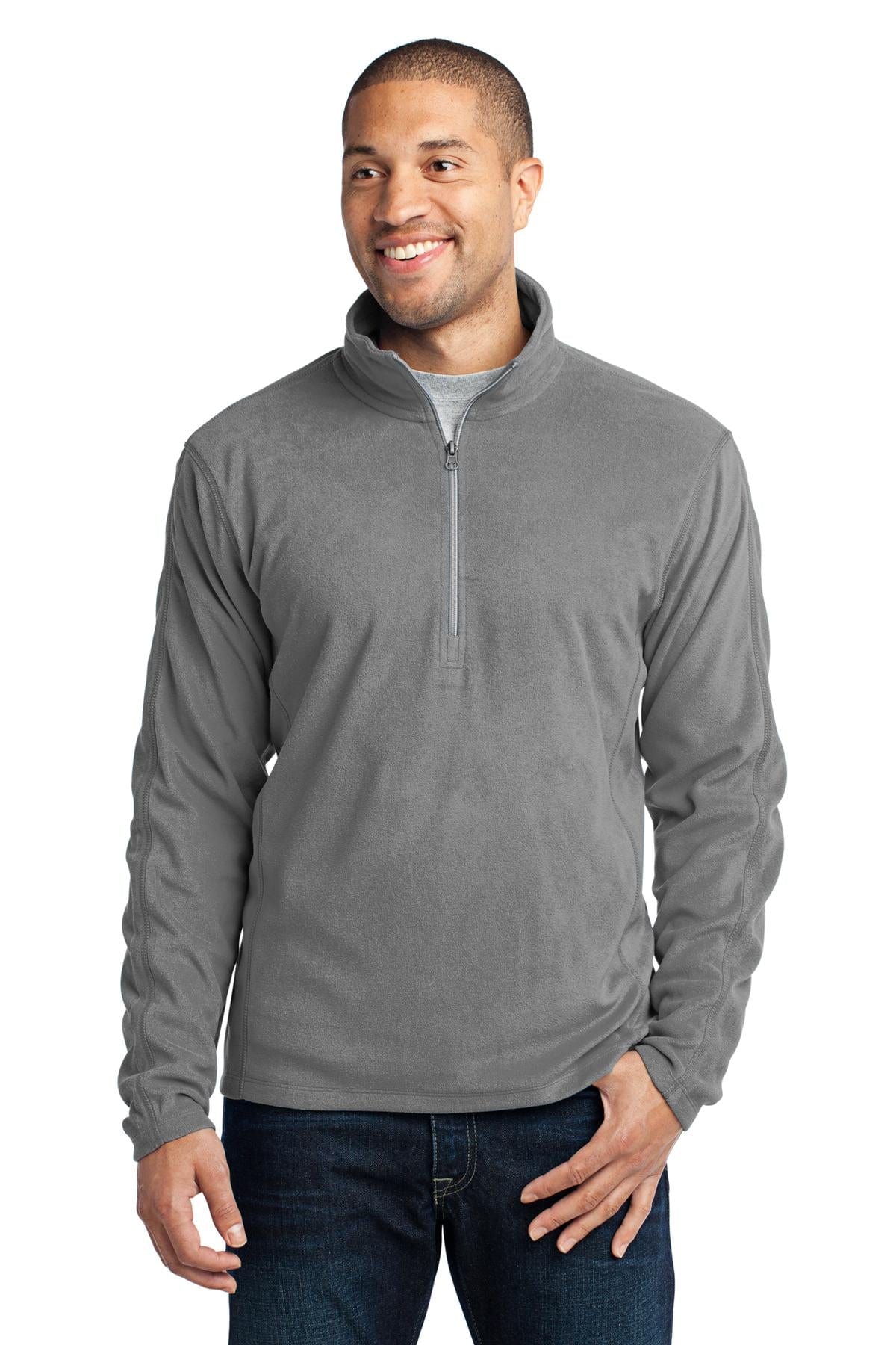 Port Authority Outerwear XS / Pearl Grey Port Authority®  Microfleece 1/2-Zip Pullover. F224
