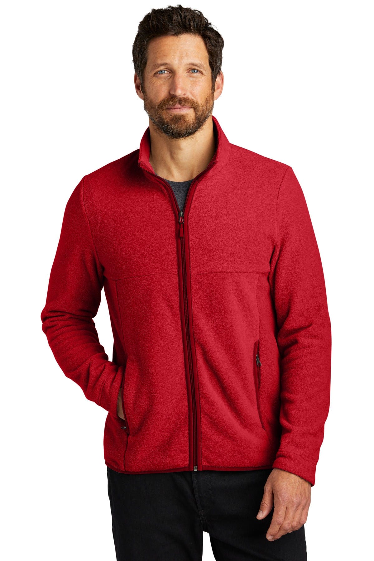Port Authority Outerwear XS / Rich Red Port Authority F110: Connection Fleece Jacket