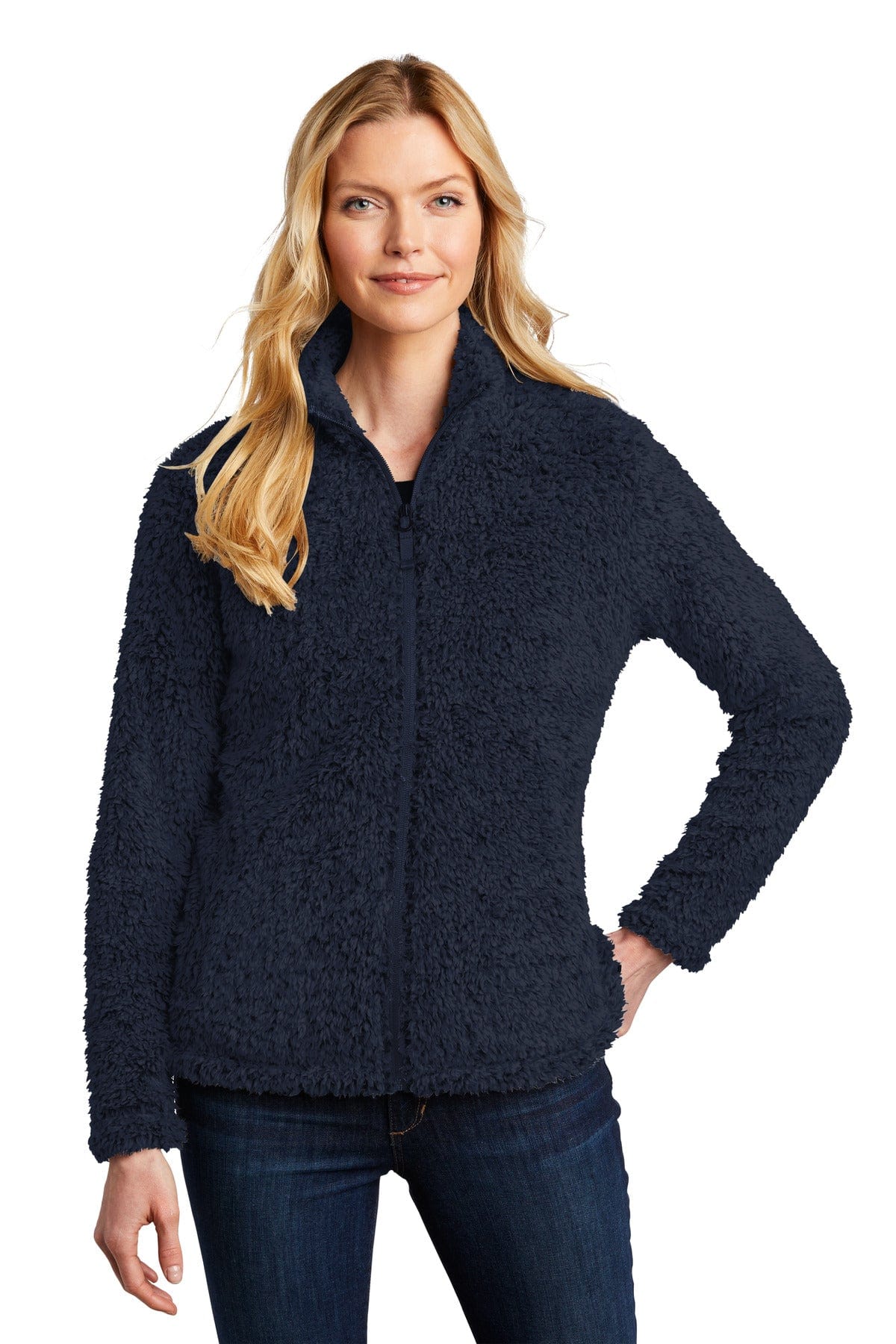 Port Authority Outerwear XS / River Blue Navy Port Authority  ®  Ladies Cozy Fleece Jacket. L131