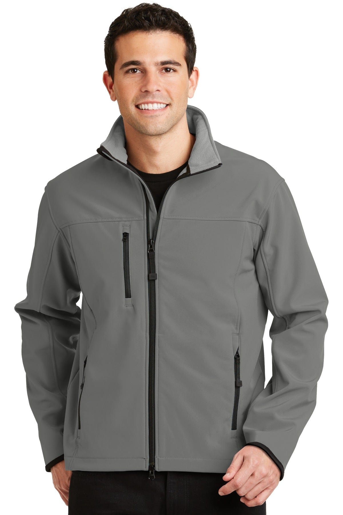Port Authority Outerwear XS / Smoke Grey/ Chrome Port Authority ®  Glacier® Soft Shell Jacket.  J790