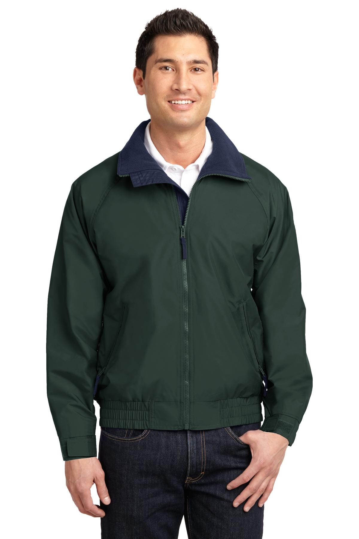 Port Authority Outerwear XS / True Hunter/ True Navy Port Authority JP54: Competitor Jacket