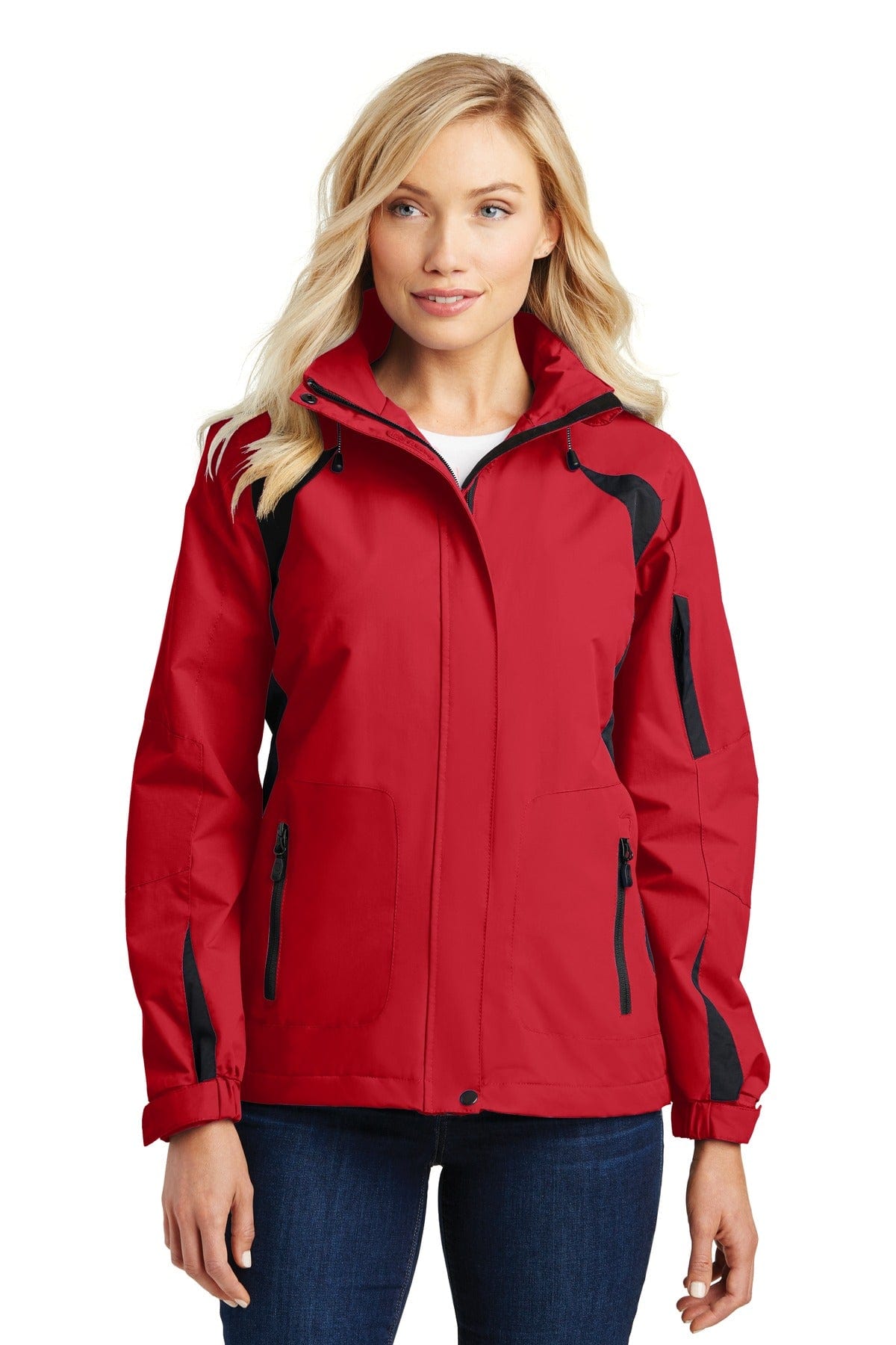 Port Authority Outerwear XS / True Red/ Black Port Authority ®  Ladies All-Season II Jacket. L304
