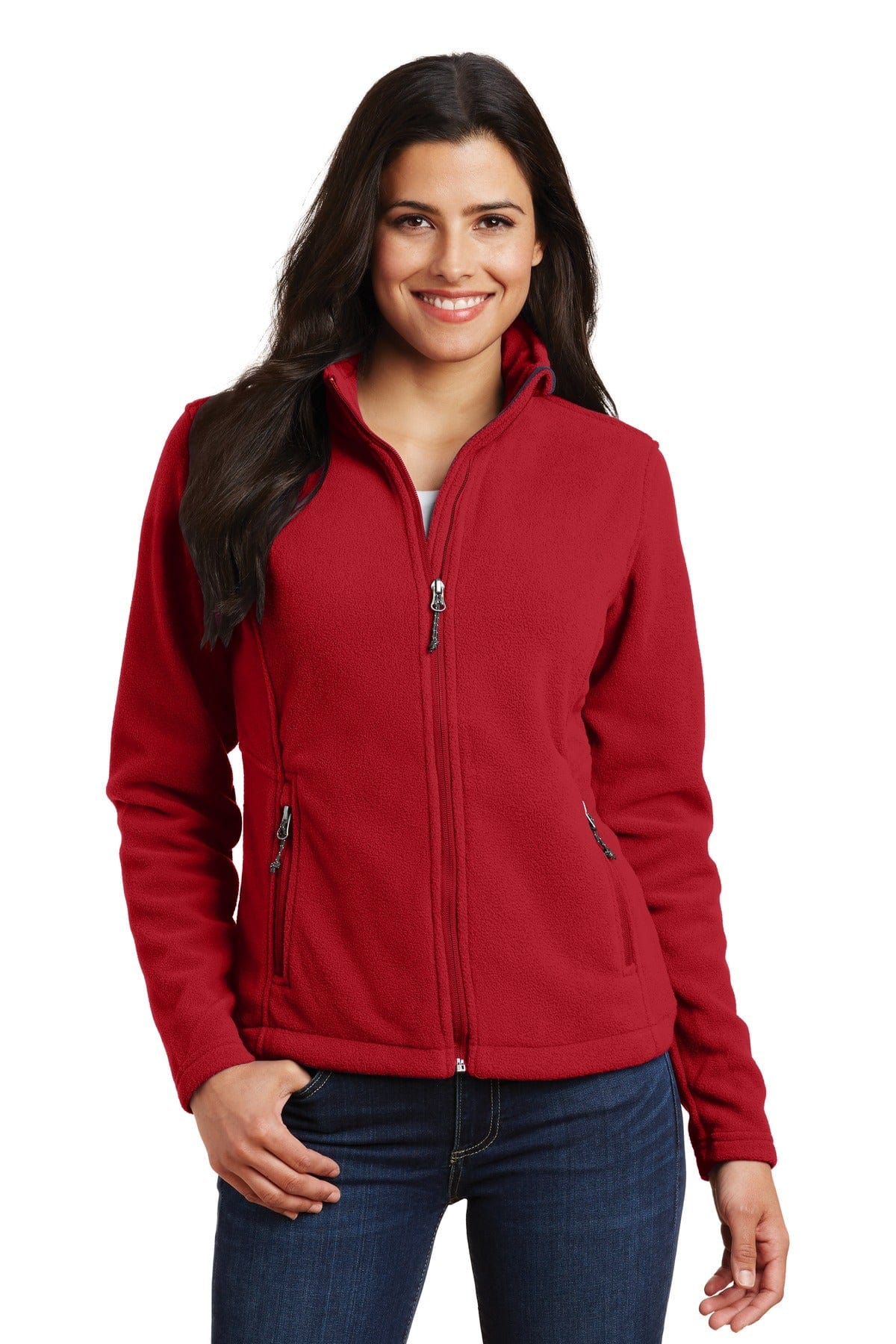 Port Authority Outerwear XS / True Red Port Authority ®  Ladies Value Fleece Jacket. L217
