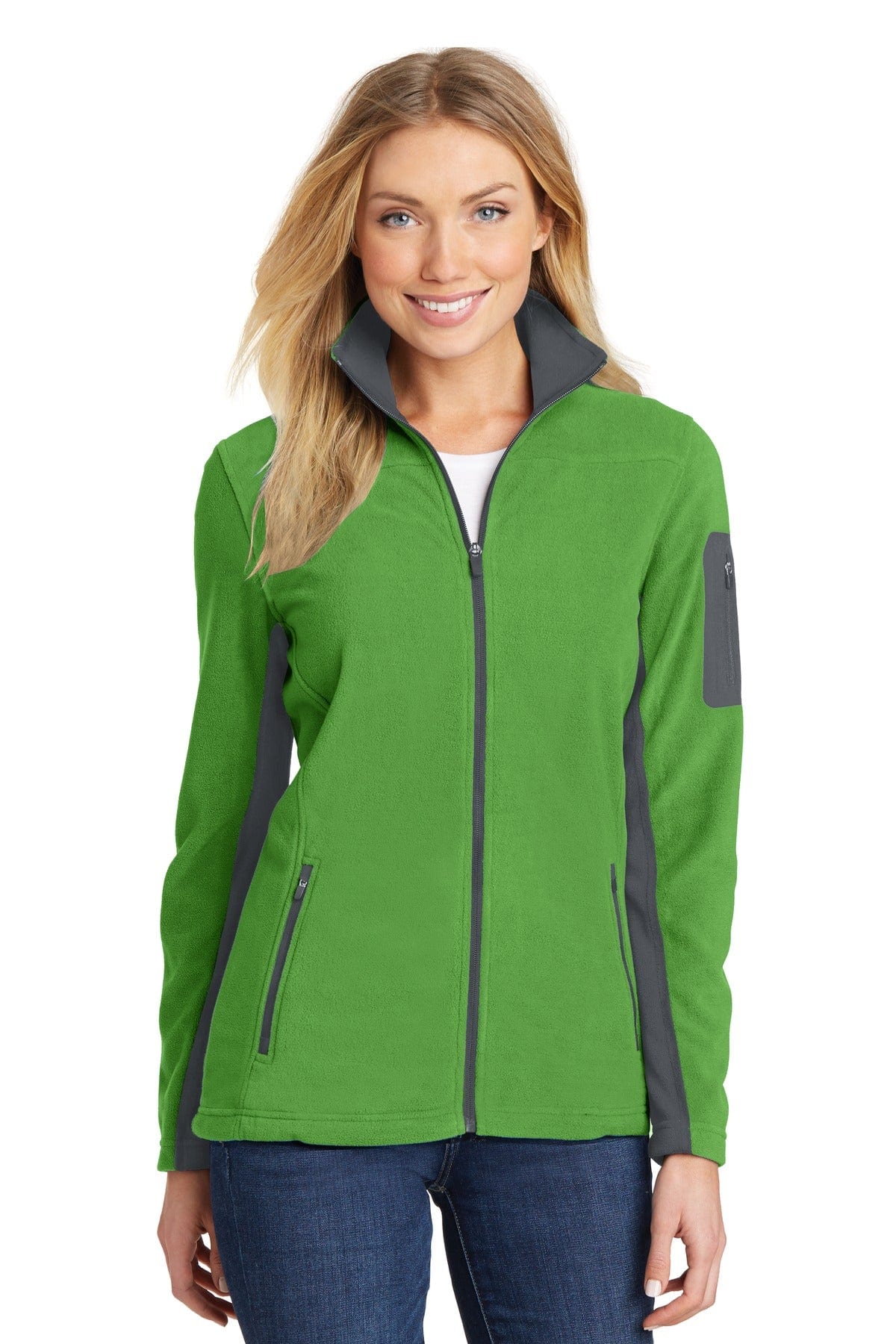 Port Authority Outerwear XS / Vine Green/ Magnet Port Authority ®  Ladies Summit Fleece Full-Zip Jacket. L233