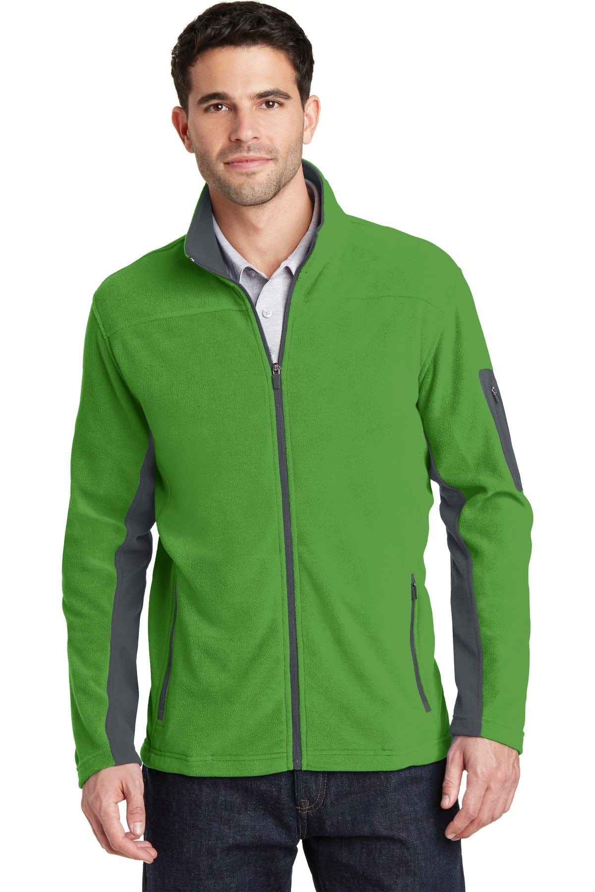 Port Authority Outerwear XS / Vine Green/ Magnet Port Authority®  Summit Fleece Full-Zip Jacket. F233