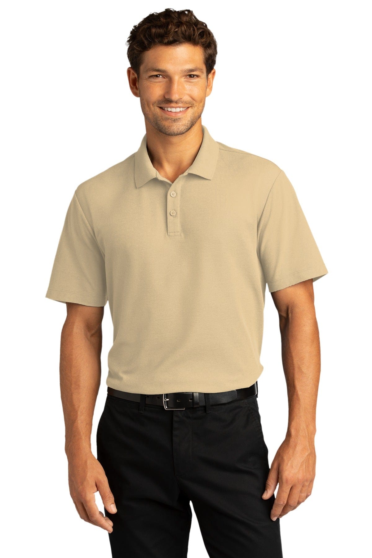 Port Authority Polos/Knits 2XL / Wheat Port Authority®  SuperPro React™  Polo. K810