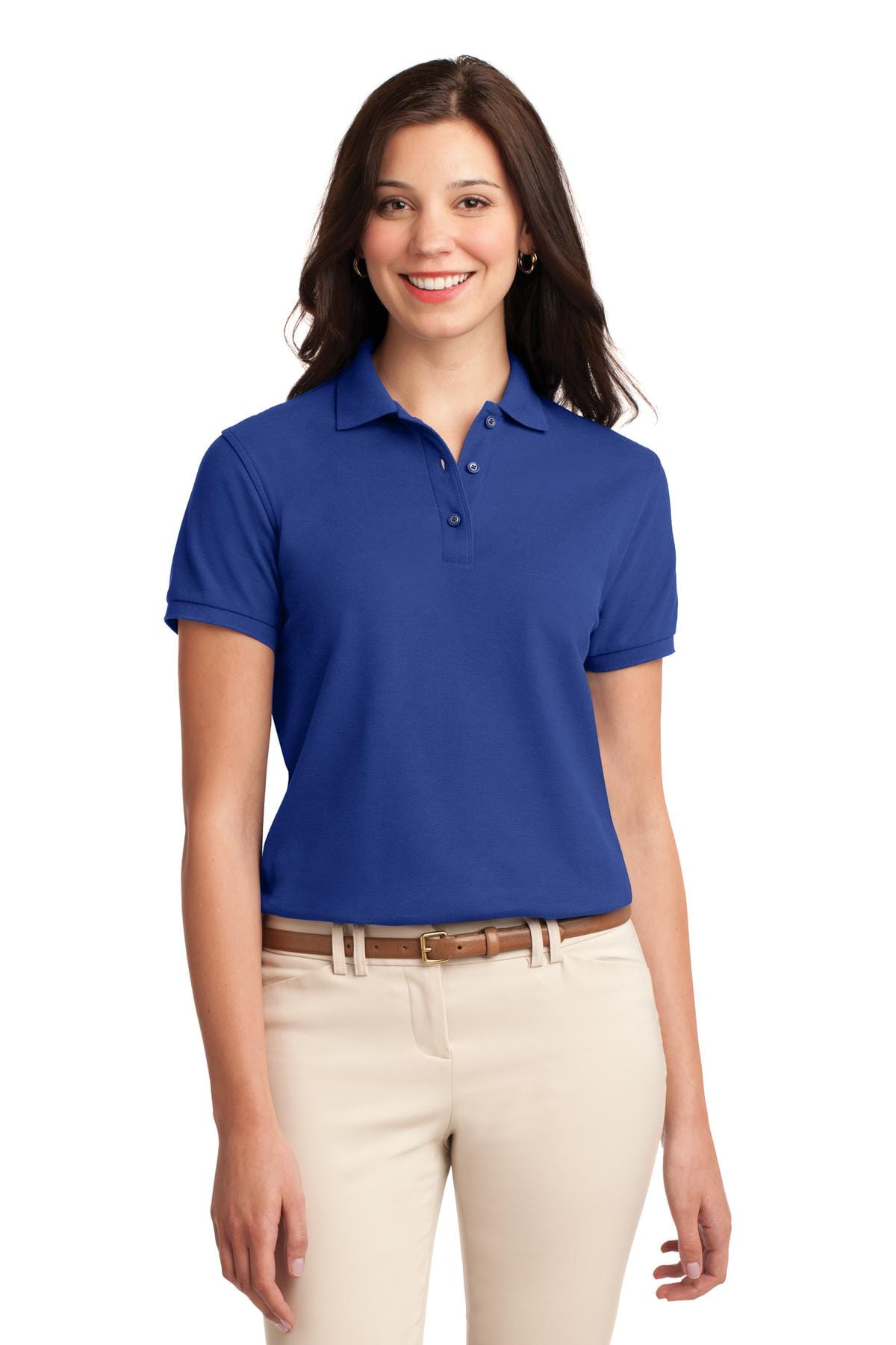 Port Authority Polos/Knits 5XL / Royal Port Authority ®  Ladies Silk Touch™ Polo.  L500