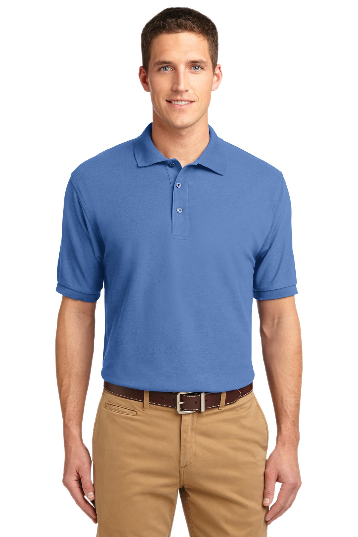 Port Authority Polos/Knits 7XL / Ultramarine Blue Port Authority®  Extended Size Silk Touch™ Polo.   K500ES