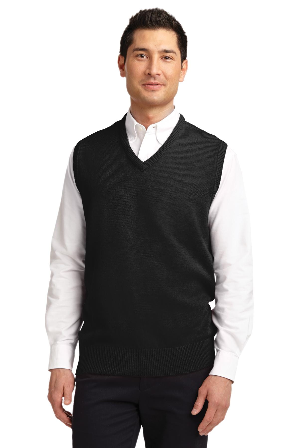 Port Authority Polos/Knits DISCONTINUED  Port Authority ®  Value V-Neck Sweater Vest. SW301