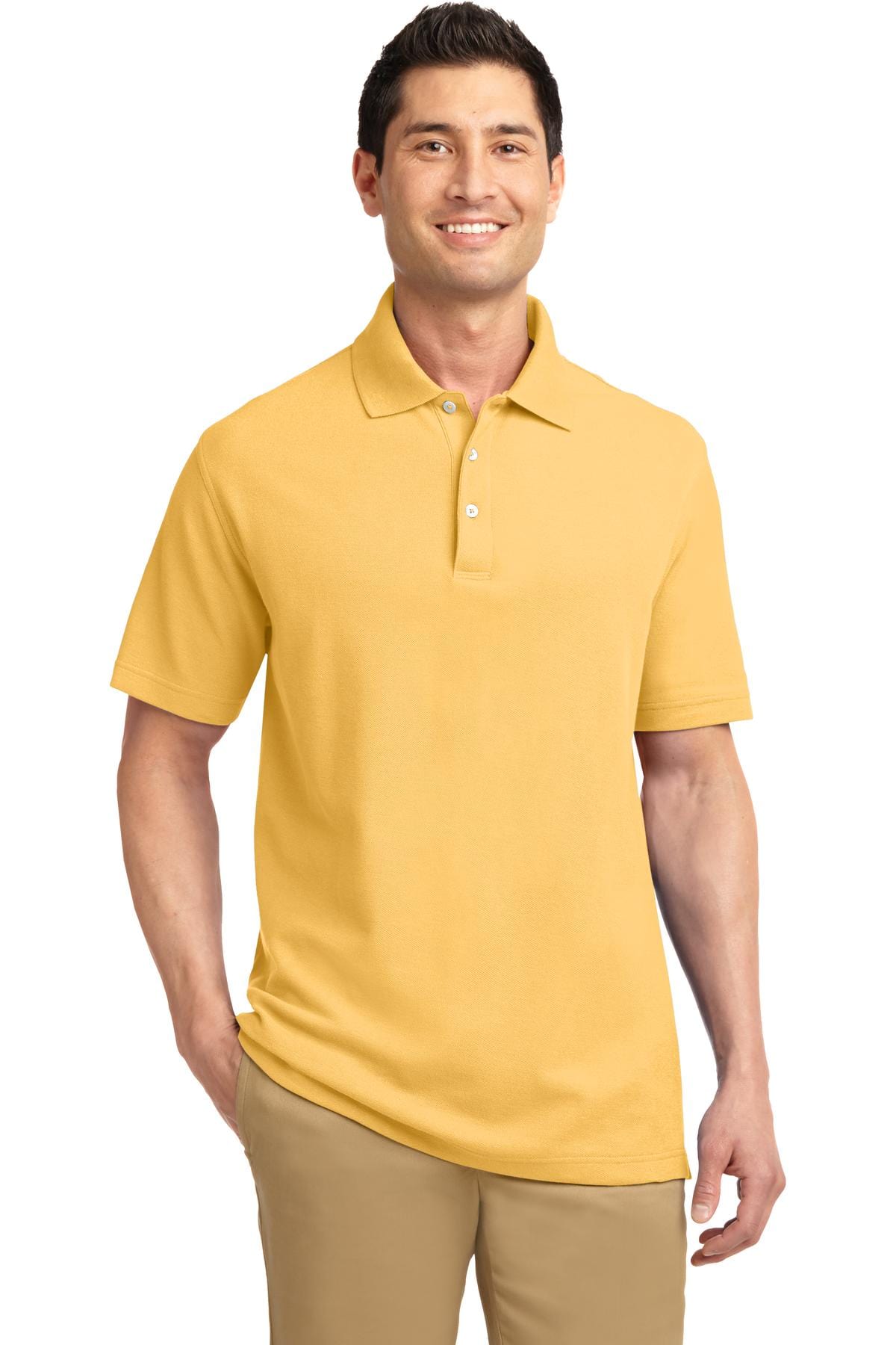 Port Authority Polos/Knits M / Maize Yellow DISCONTINUED  Port Authority ®  EZCotton™ Pique Polo. K800