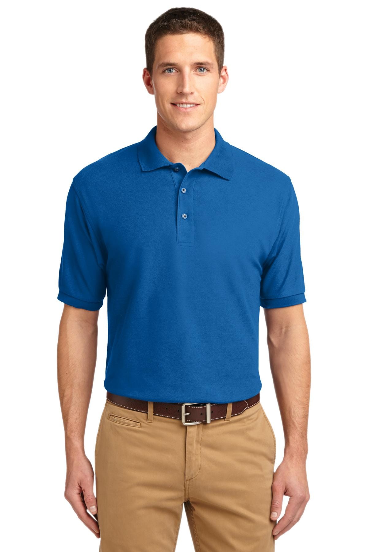 Port Authority Polos/Knits Port Authority Extended Size Silk Touch Polo. K500ES