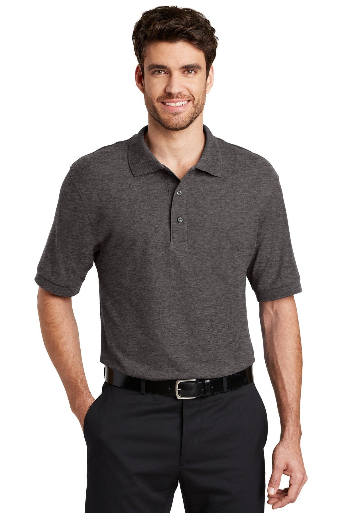 Port Authority Polos/Knits Port Authority®  Extended Size Silk Touch™ Polo.   K500ES