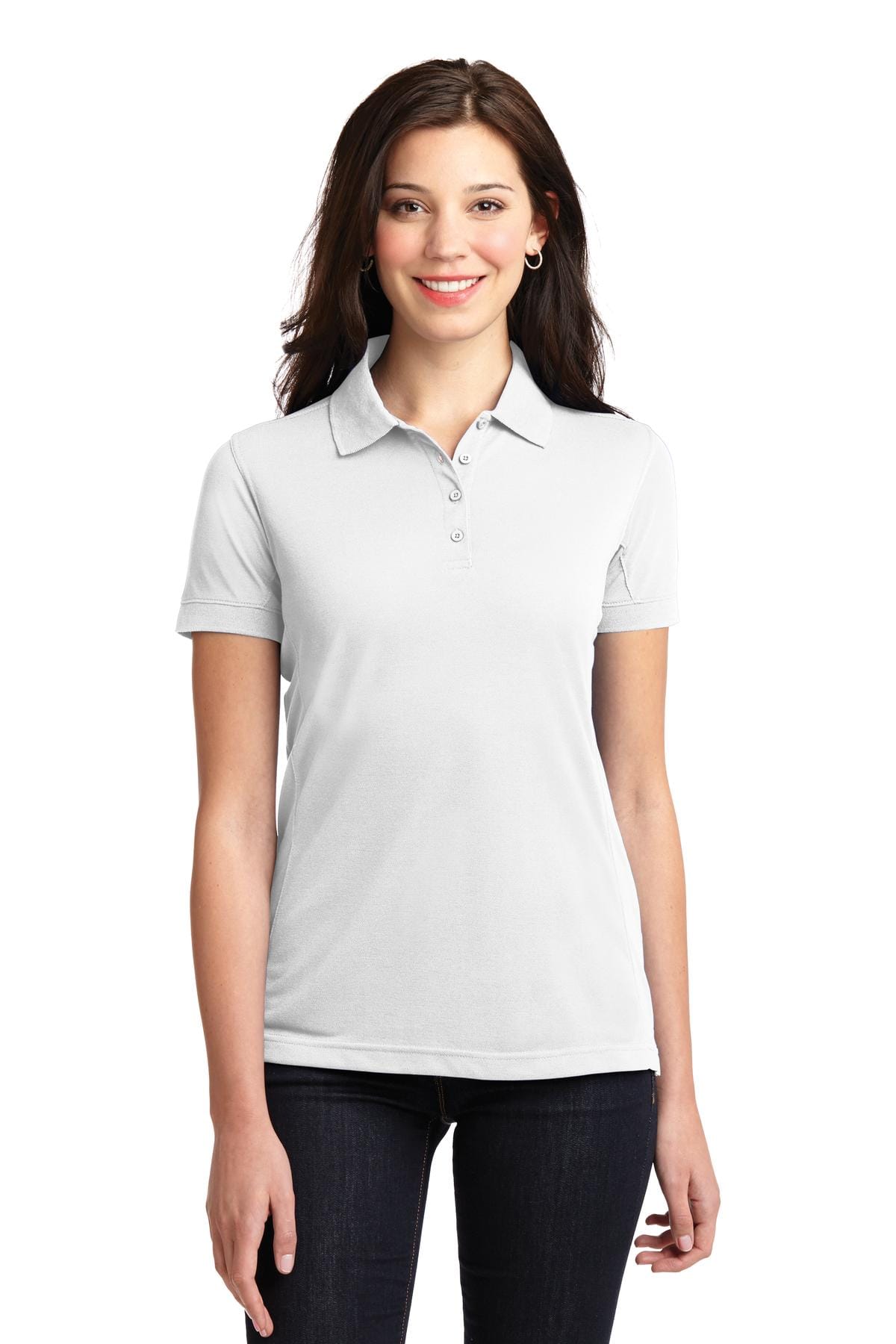 Port Authority Polos/Knits Port Authority Ladies 5-in-1 Performance Pique Polo. L567