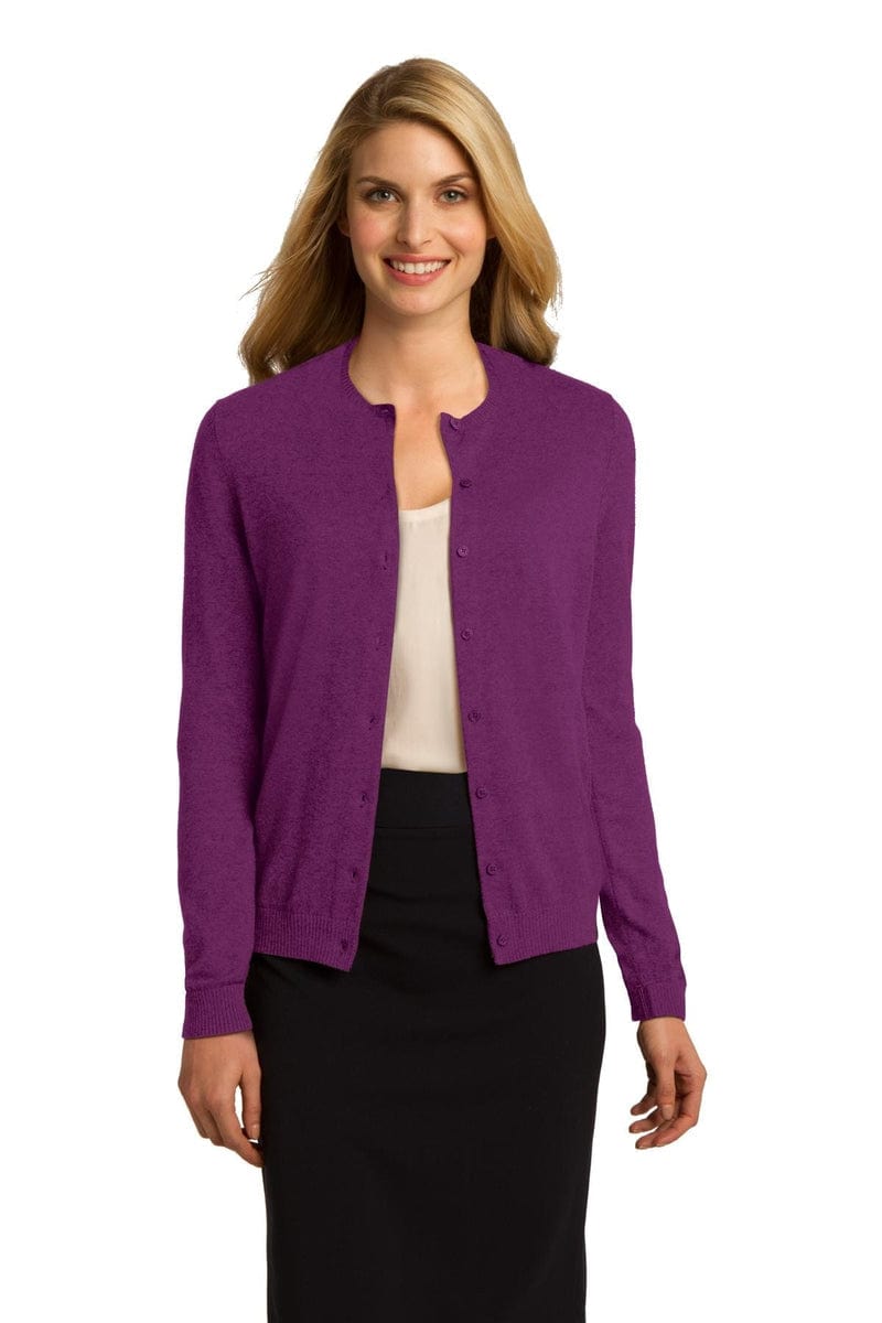 Port Authority Polos/Knits Port Authority ®  Ladies Cardigan Sweater. LSW287