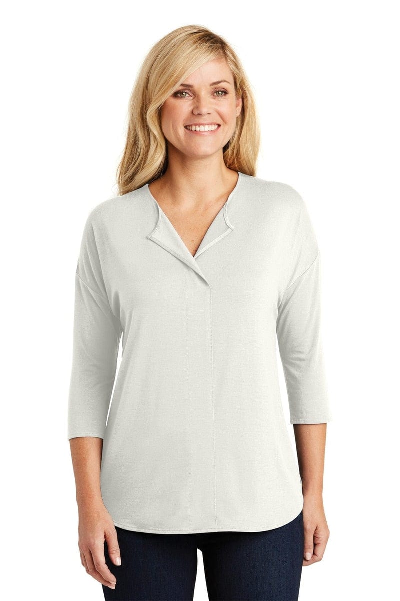 Port Authority Polos/Knits Port Authority ®  Ladies Concept 3/4-Sleeve Soft Split Neck Top. LK5433