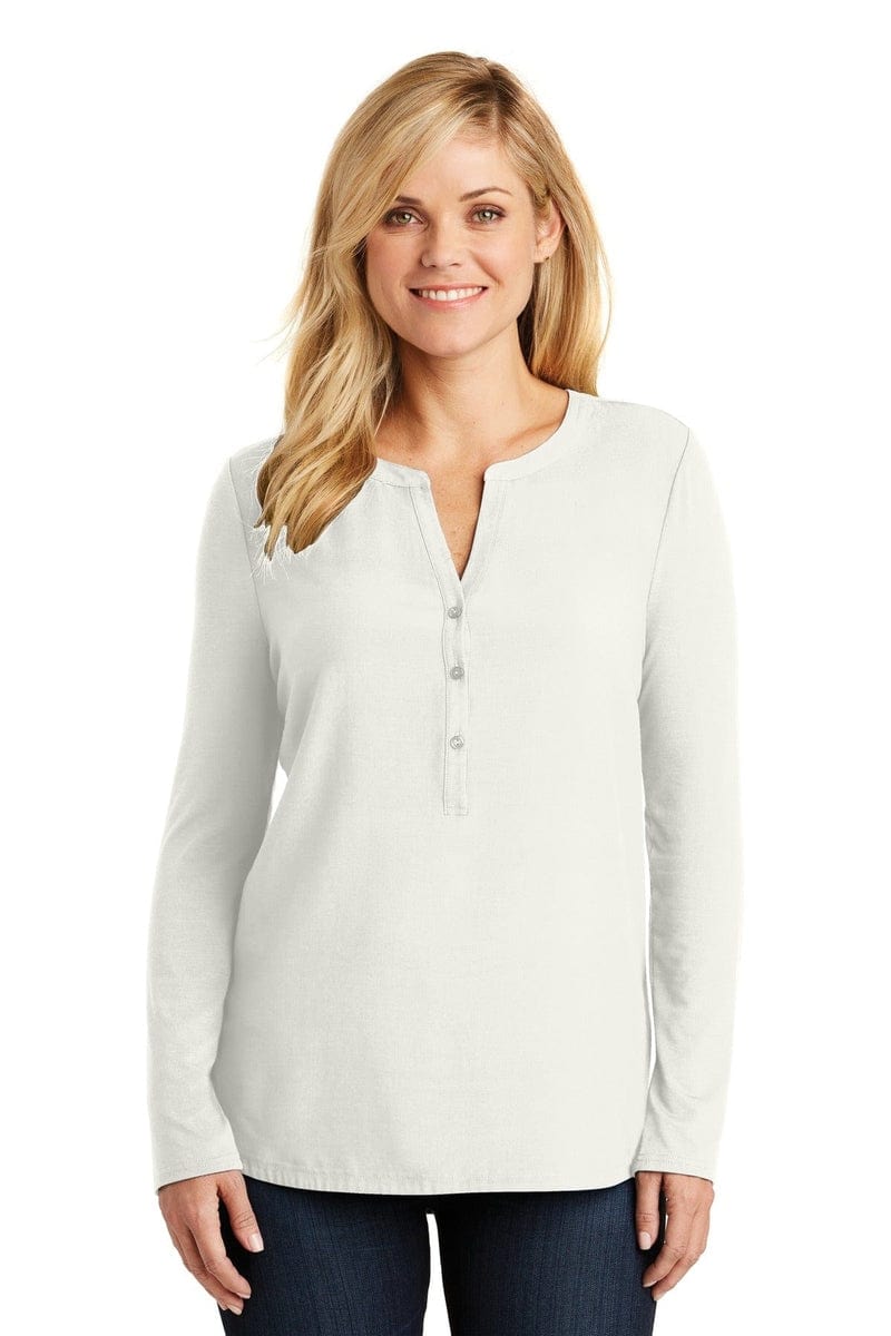 Port Authority Polos/Knits Port Authority ®  Ladies Concept Henley Tunic. LK5432