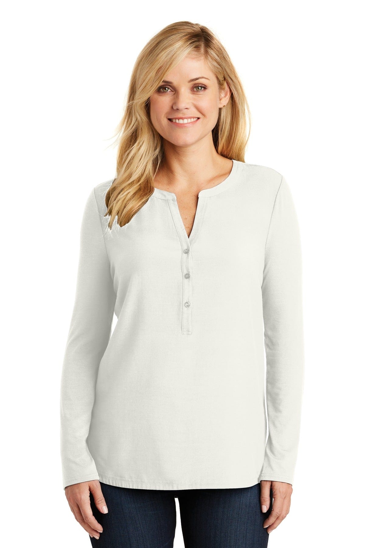Port Authority Polos/Knits Port Authority ®  Ladies Concept Henley Tunic. LK5432