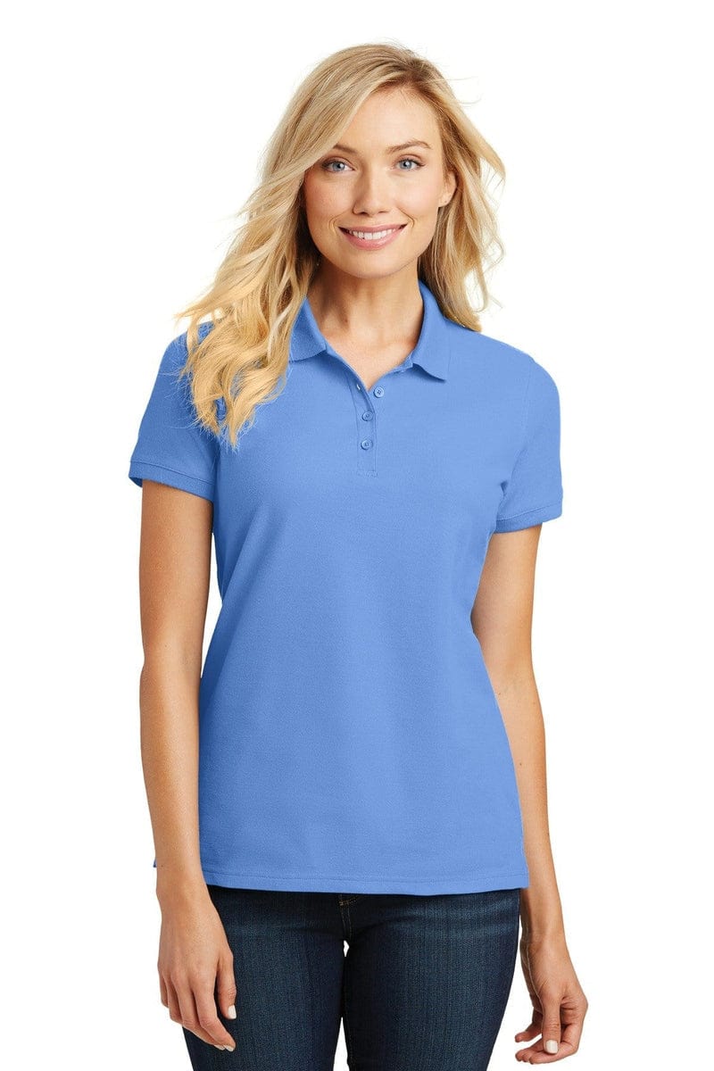 Port Authority Polos/Knits Port Authority ®  Ladies Core Classic Pique Polo. L100