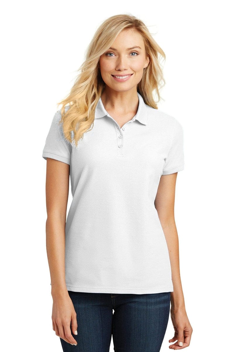 Port Authority Polos/Knits Port Authority ®  Ladies Core Classic Pique Polo. L100
