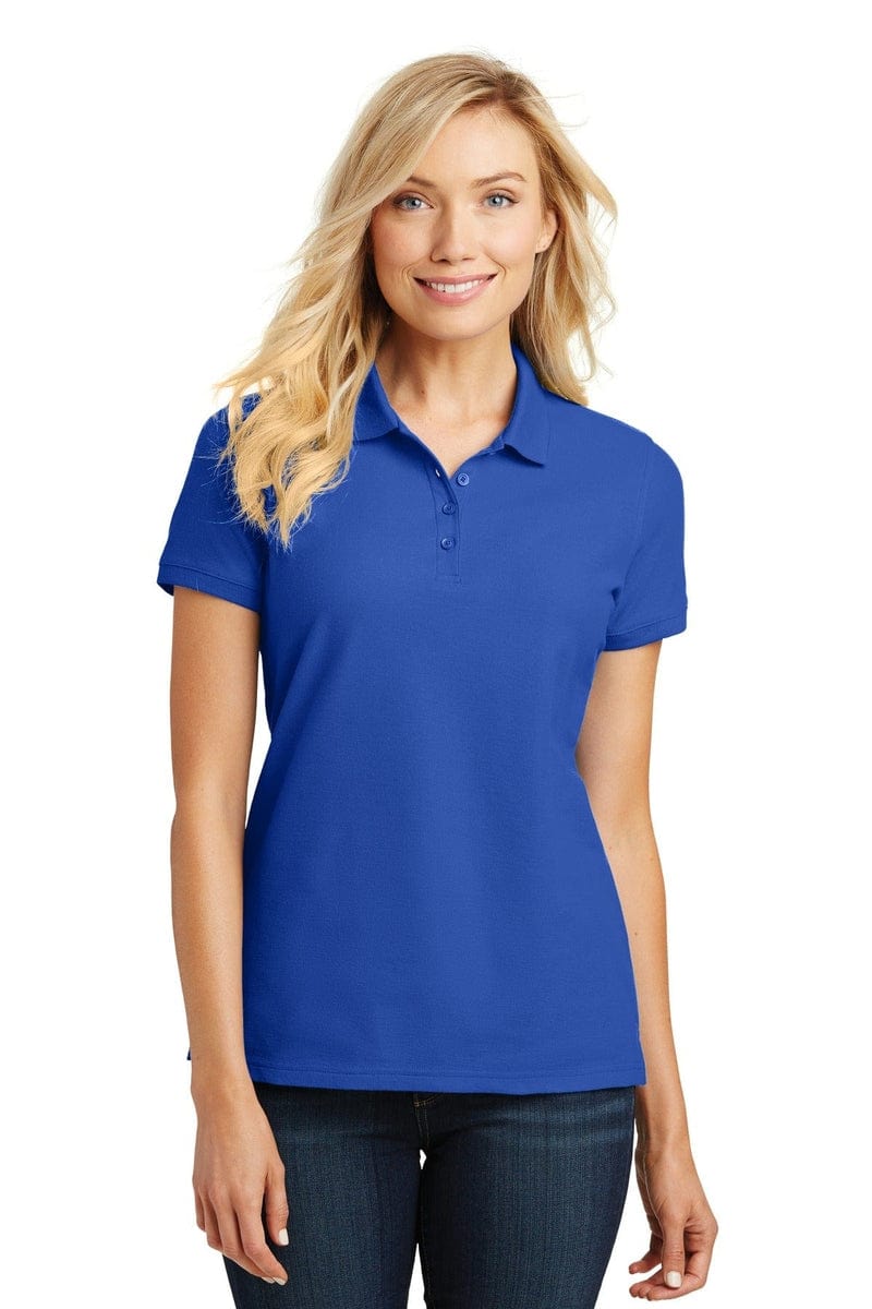 Port Authority Polos/Knits Port Authority ®  Ladies Core Classic Pique Polo. L100