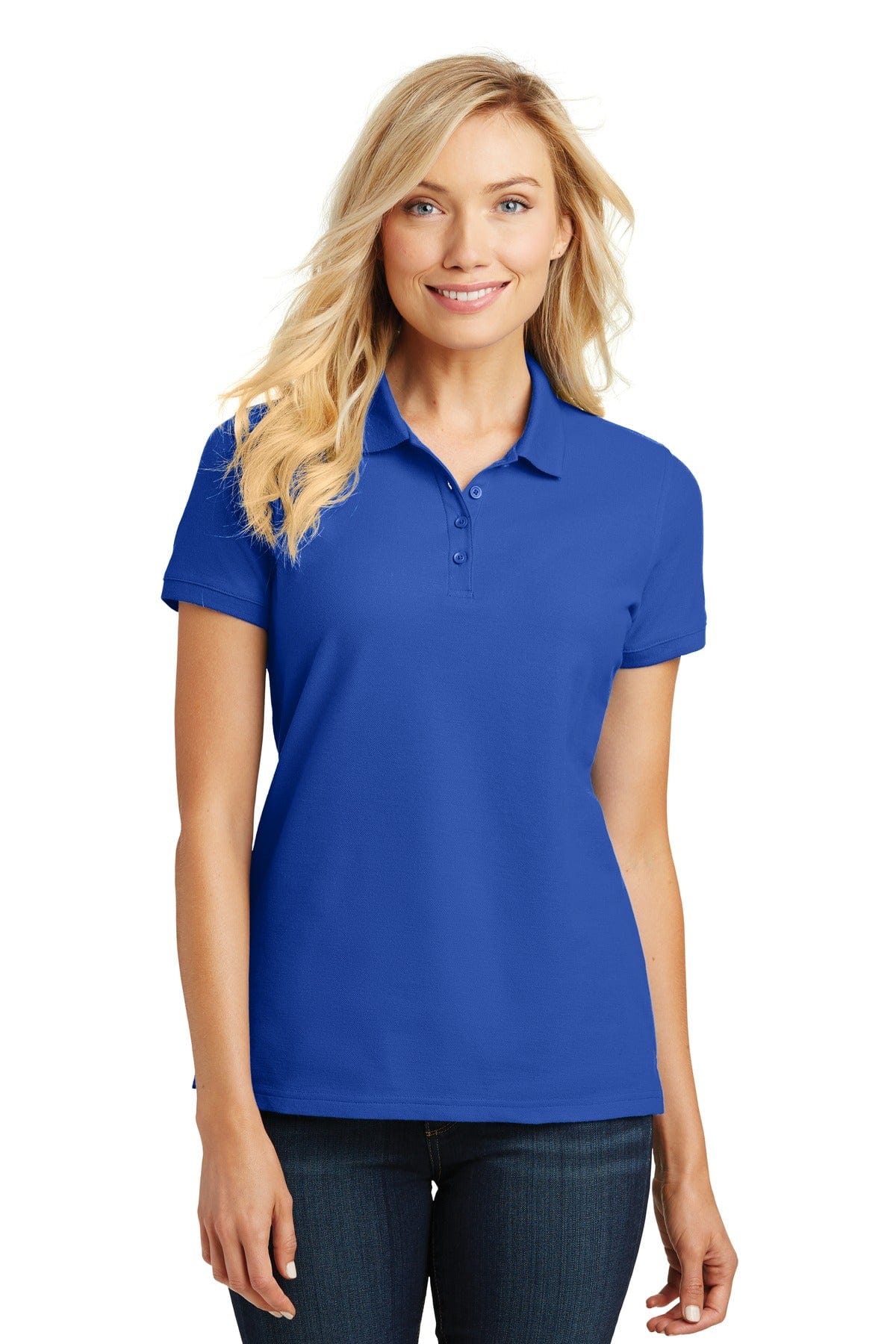 Port Authority Polos/Knits Port Authority ®  Ladies Core Classic Pique Polo. L100