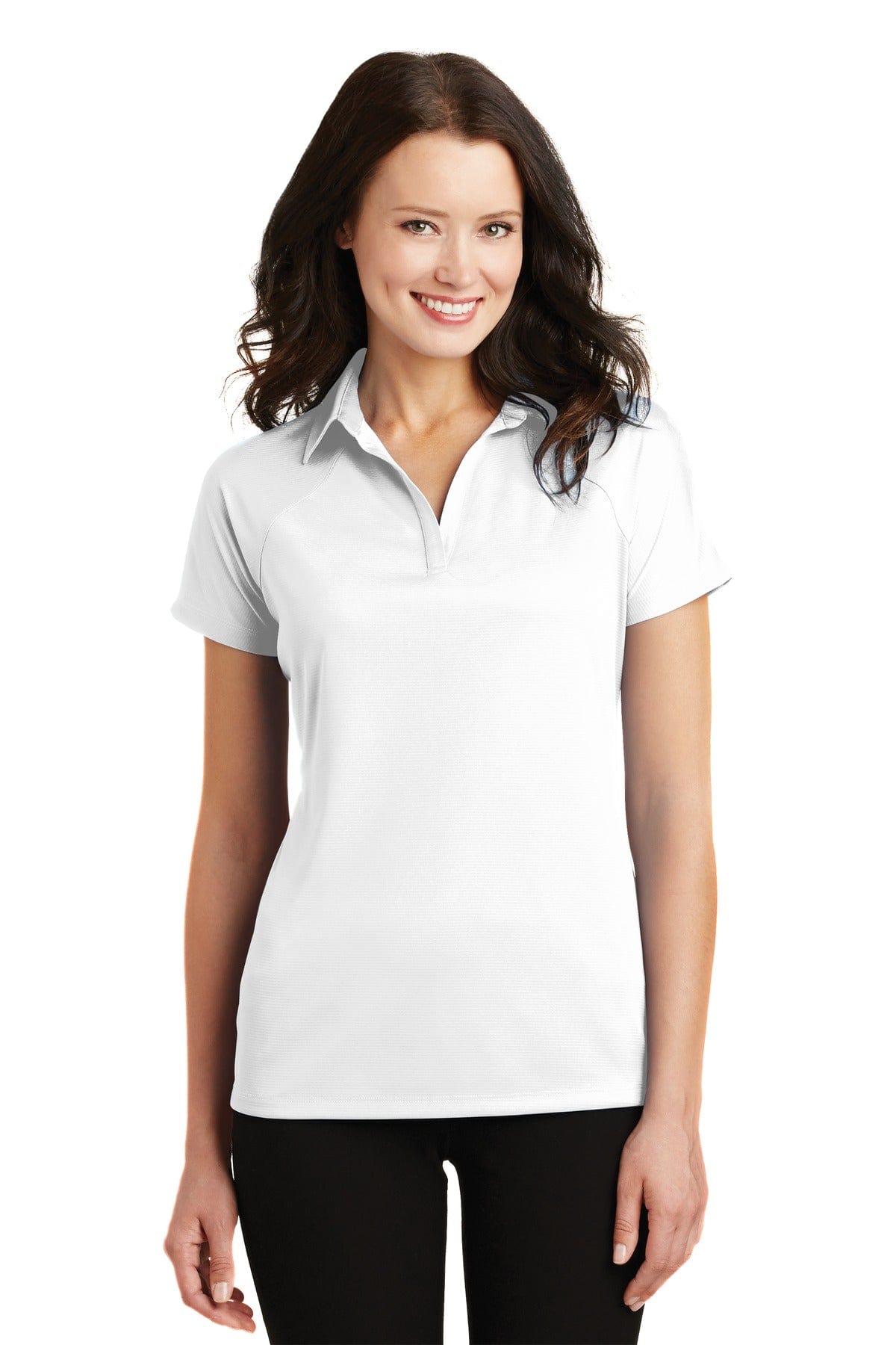 Port Authority Polos/Knits Port Authority ®  Ladies Crossover Raglan Polo. L575