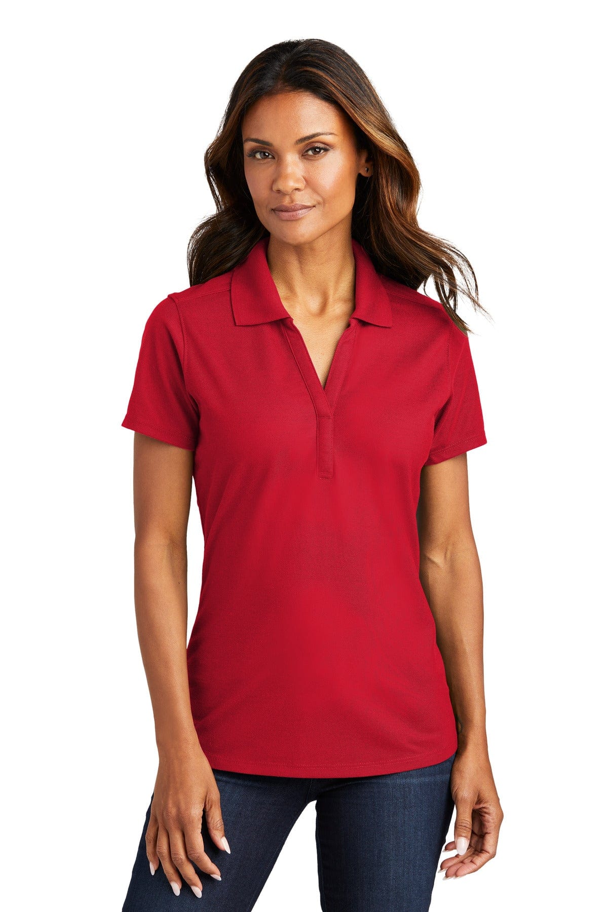 Port Authority Polos/Knits Port Authority  ®  Ladies EZPerformance  ™  Pique Polo. LK600