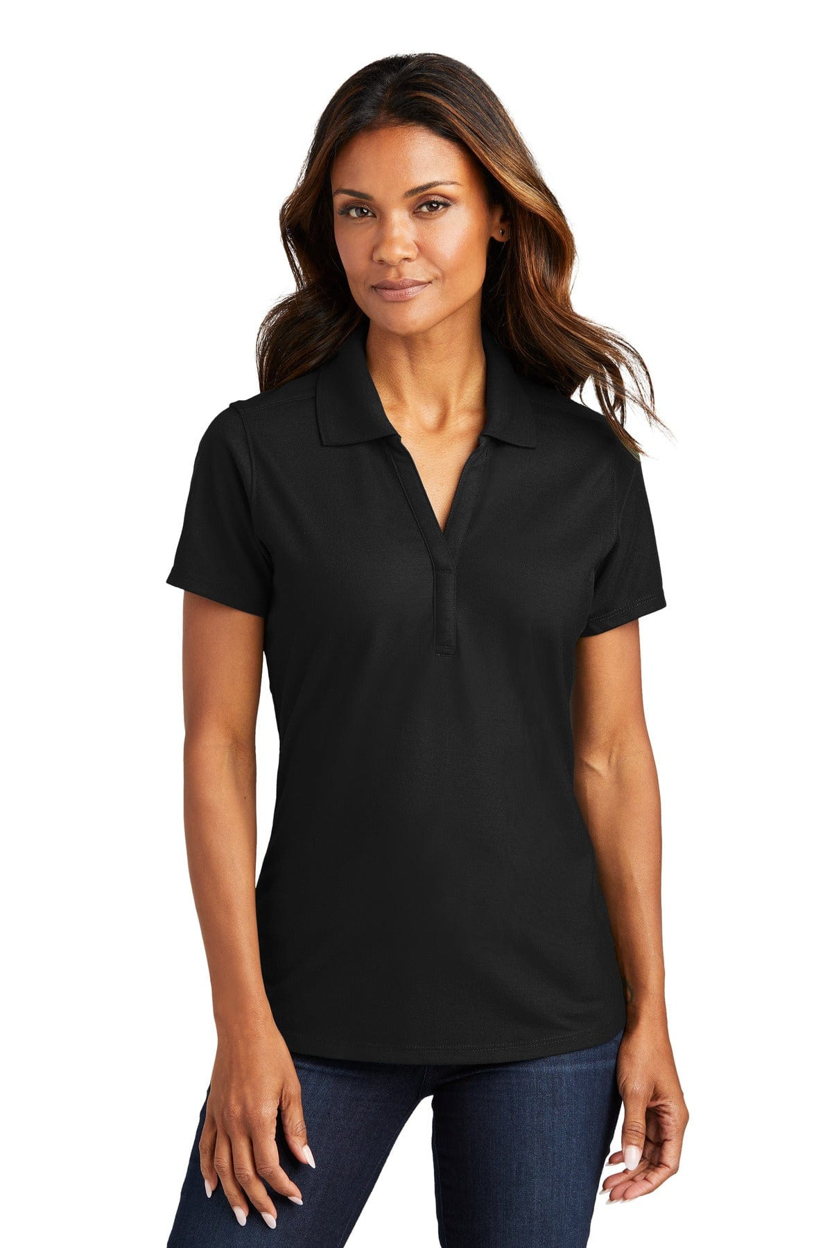 Port Authority Polos/Knits Port Authority  ®  Ladies EZPerformance  ™  Pique Polo. LK600