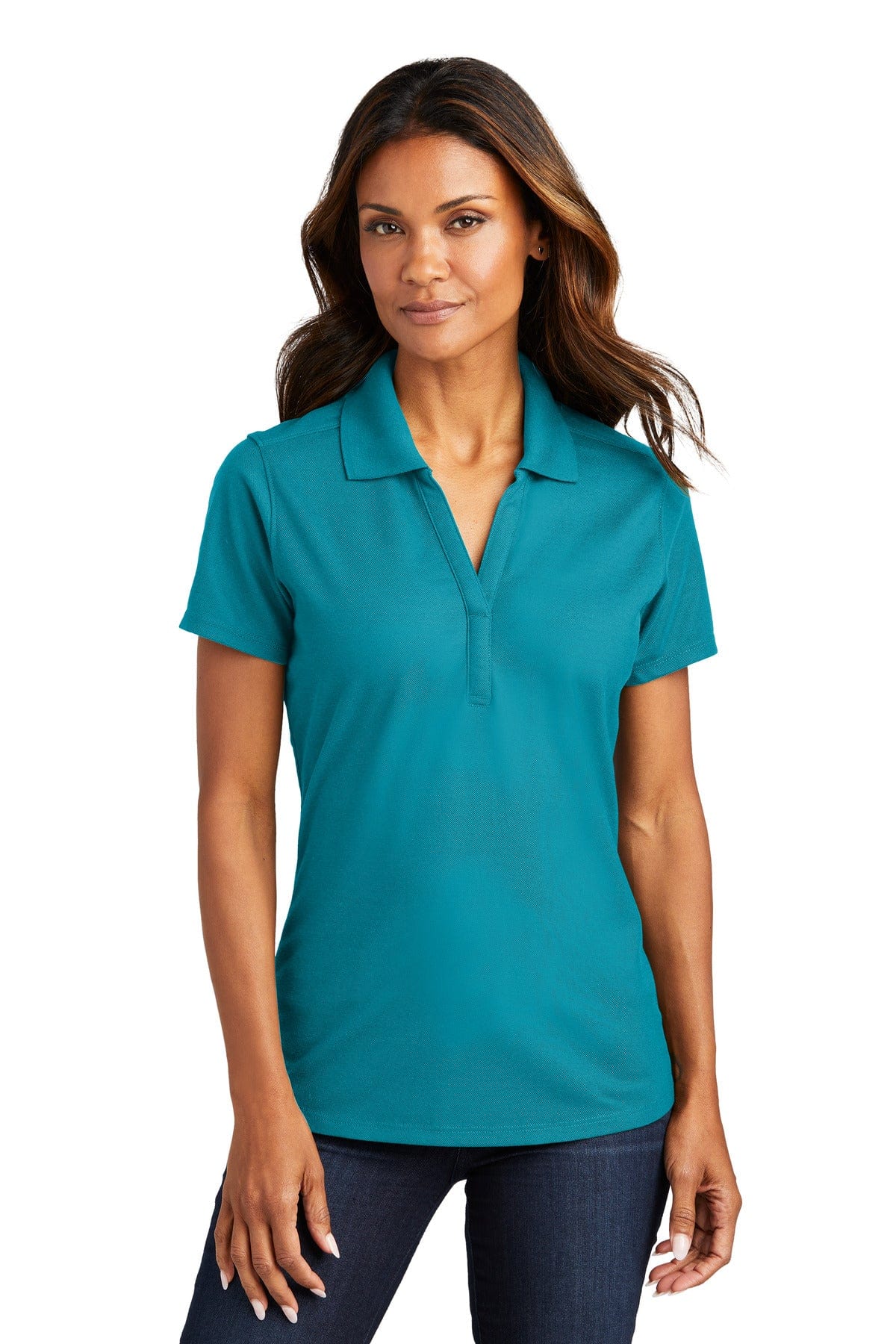 Port Authority Polos/Knits Port Authority  ®  Ladies EZPerformance  ™  Pique Polo. LK600