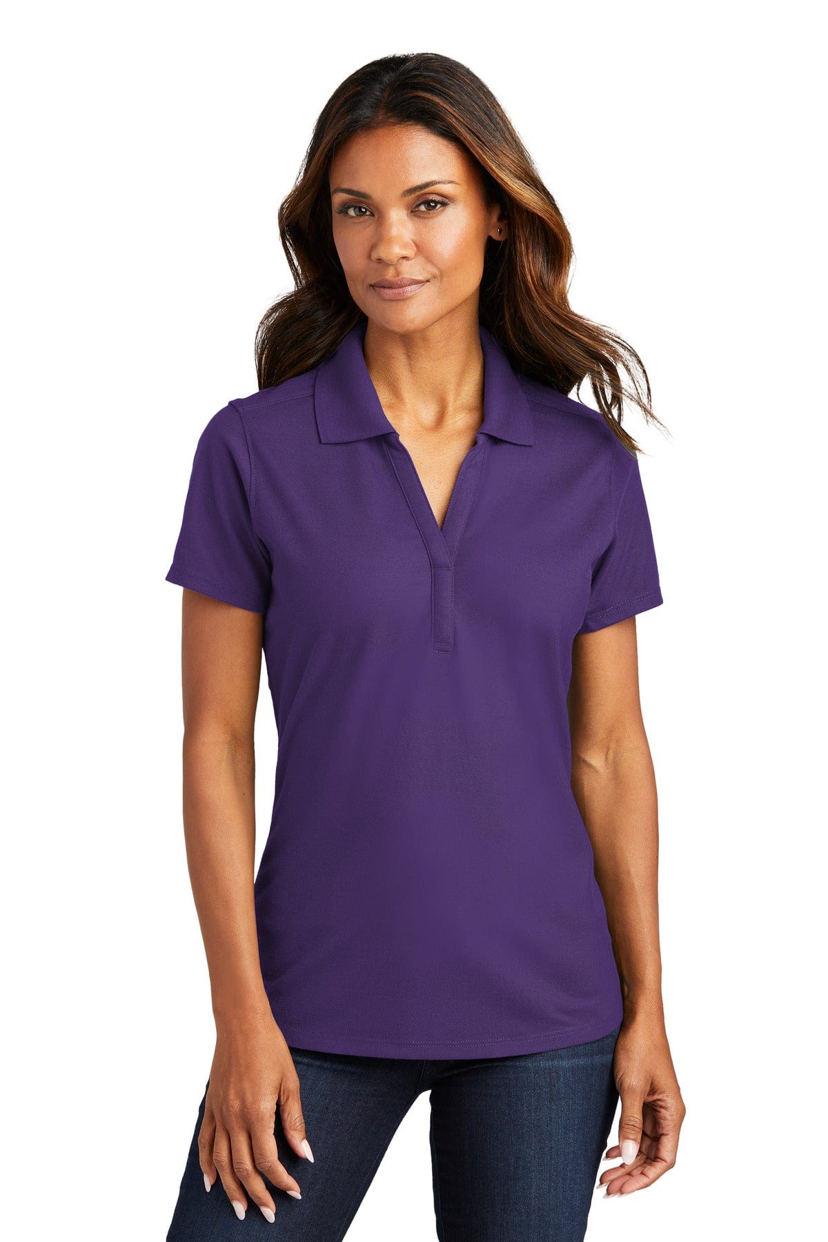 Port Authority Polos/Knits Port Authority  ®  Ladies EZPerformance  ™  Pique Polo. LK600